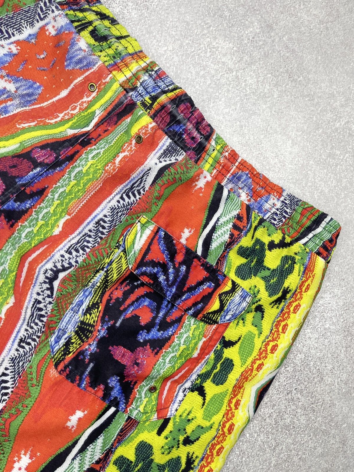 Carlo Colucci CARLO COLUCCI COOGI Style Pattern Swim Shorts Multicolor Size US 36 / EU 52 - 9 Thumbnail
