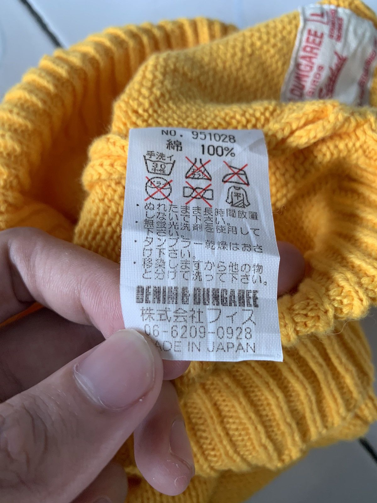 Japanese Brand × Kapital × Vintage Denim Dungaree Two Bird Yellow Beanie Hats Size ONE SIZE - 8 Thumbnail