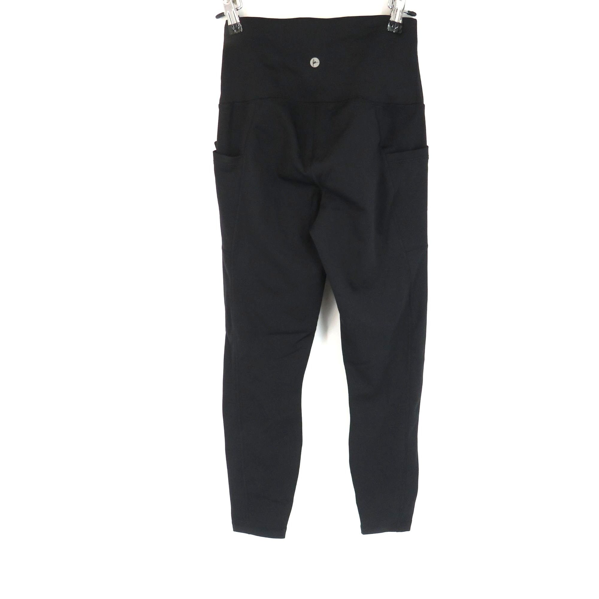 Other 90 Degree By Reflex XS High-Waisted Black Ankle Leggings Poc Size 23" - 4 Thumbnail