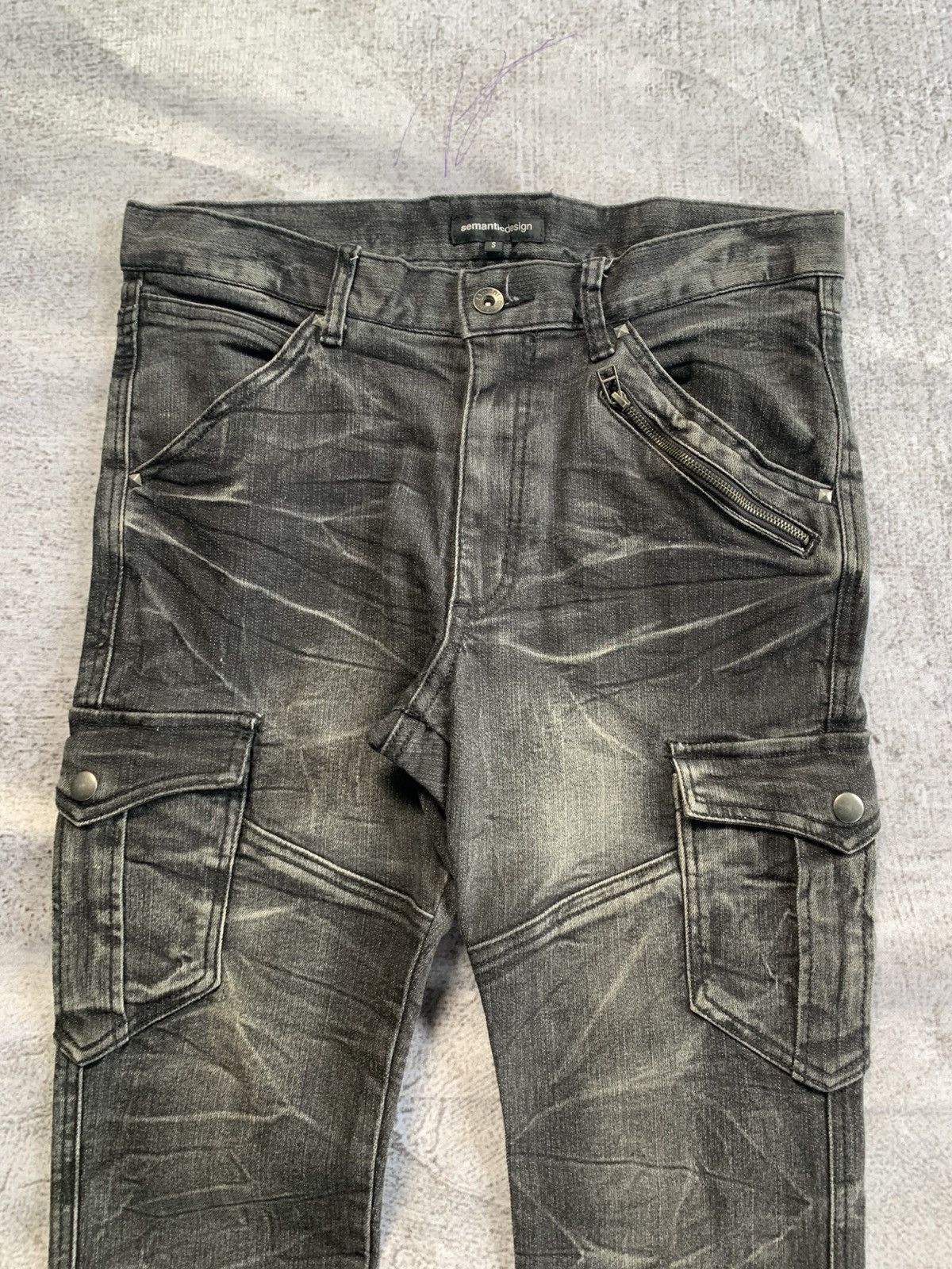 semanticdesign Semanticdesign washed cargo skinny pants Size US 30 / EU 46 - 2 Thumbnail