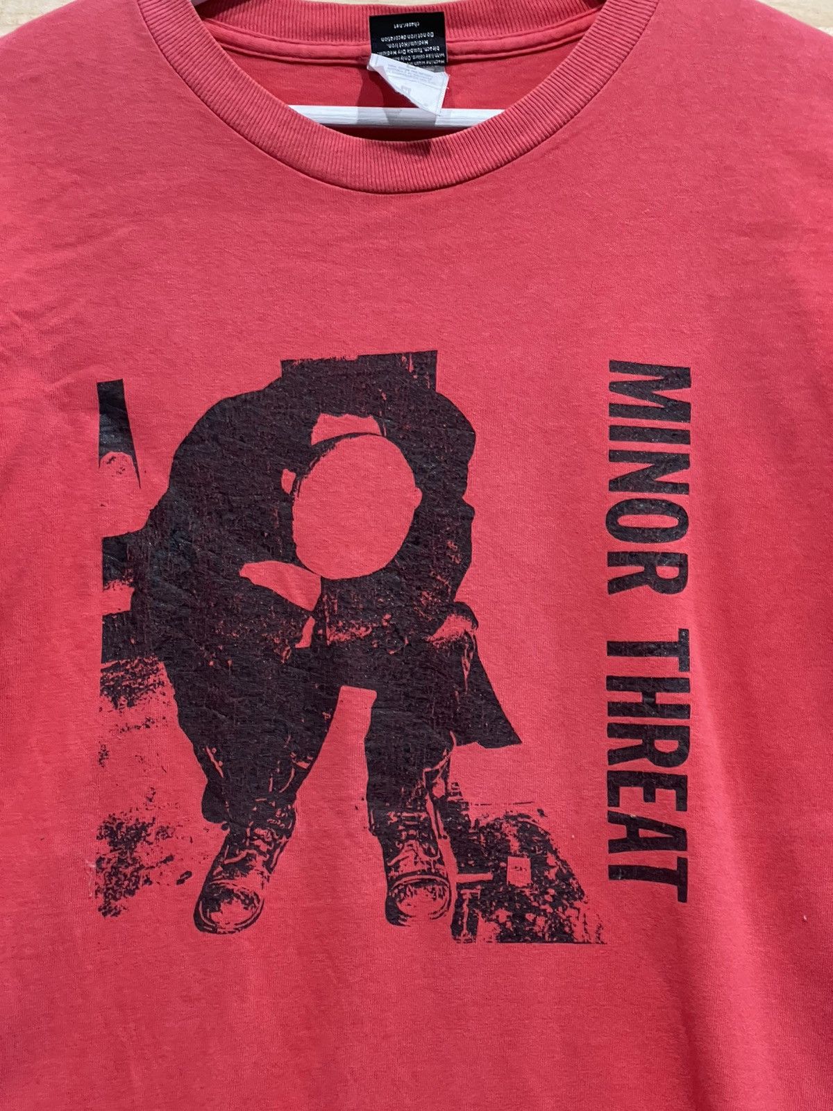 Band Tees Band Tees Vintage Minor Threat Size US XXS / EU 40 - 2 Thumbnail