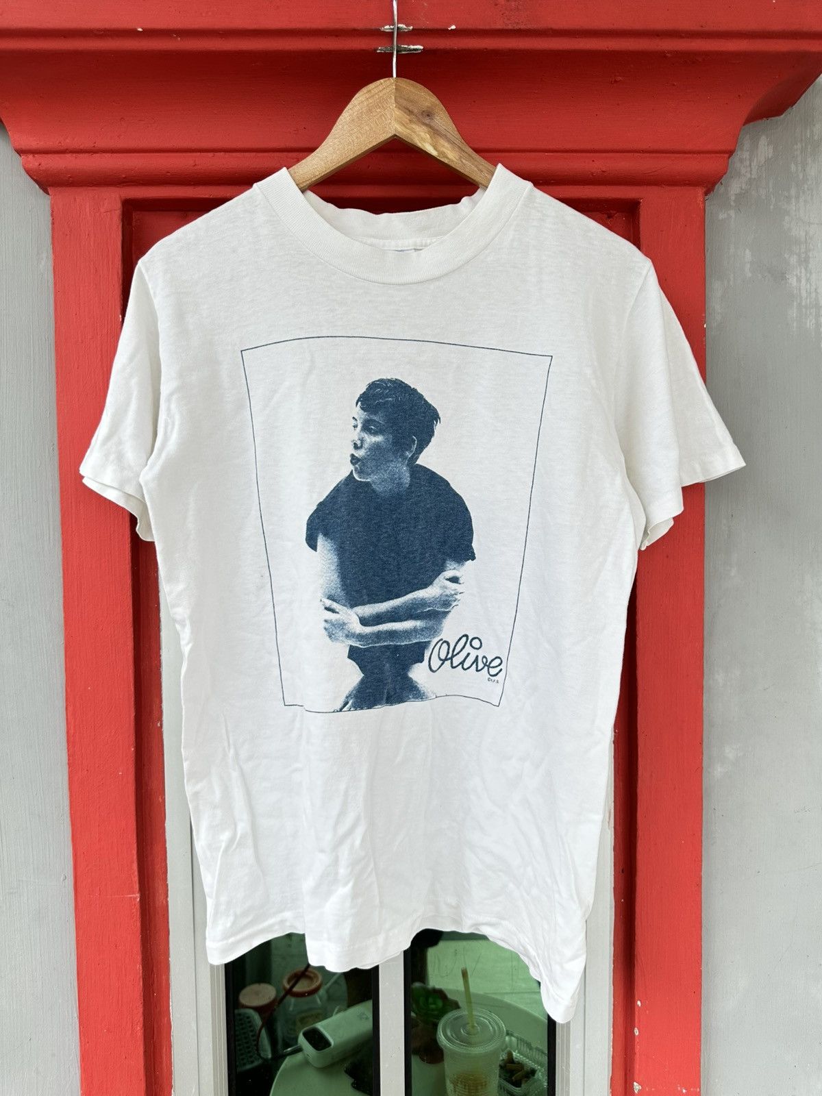 Vintage Rare Vintage 90s Shelly Duvall Olive Oyl Popeye Photo Tee Size US M / EU 48-50 / 2 - 1 Thumbnail