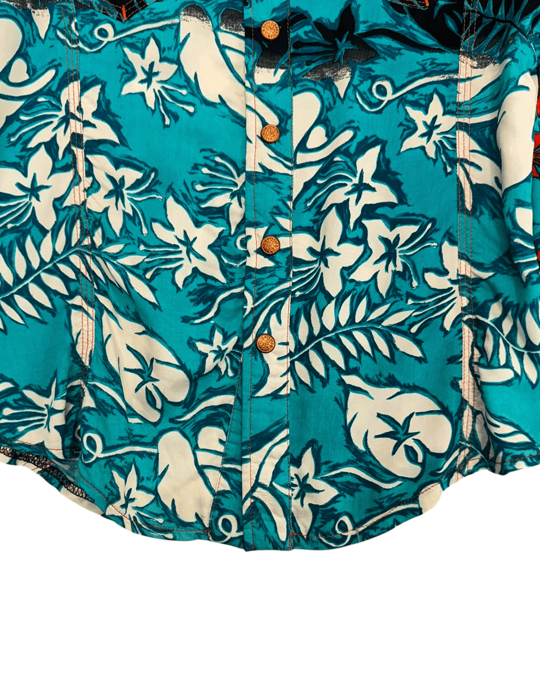 Jean Paul Gaultier Jean Paul Gaultier Jean's 1990s Tropical Pattern Shirt Size M / US 6-8 / IT 42-44 - 8 Thumbnail