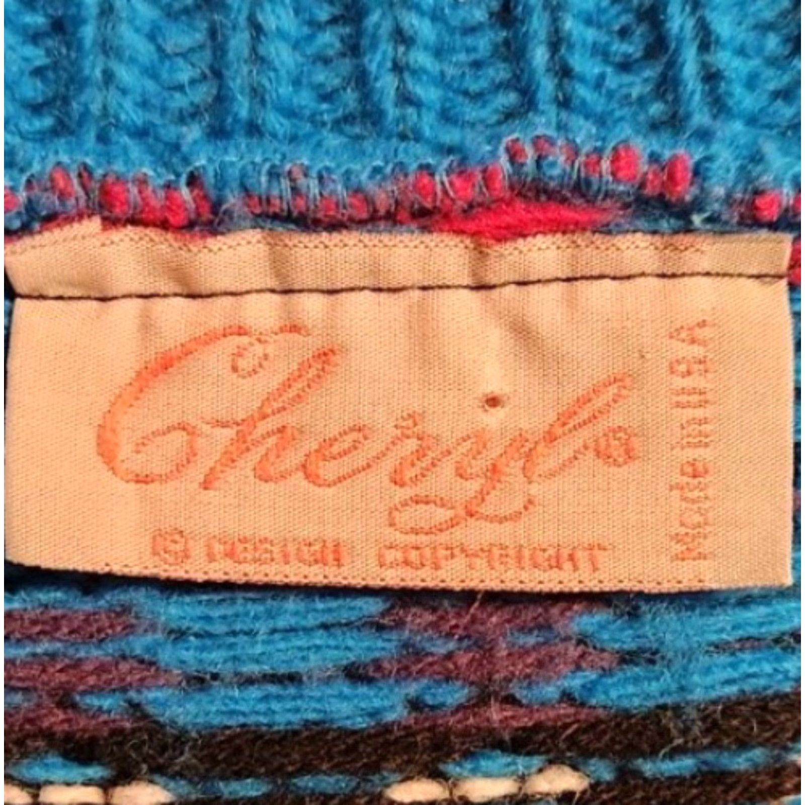 Cherry LA VINTAGE Cheryl Sweater Women L Large Retro Southwestern Aztec Pattern USA MADE Size L / US 10 / IT 46 - 7 Thumbnail