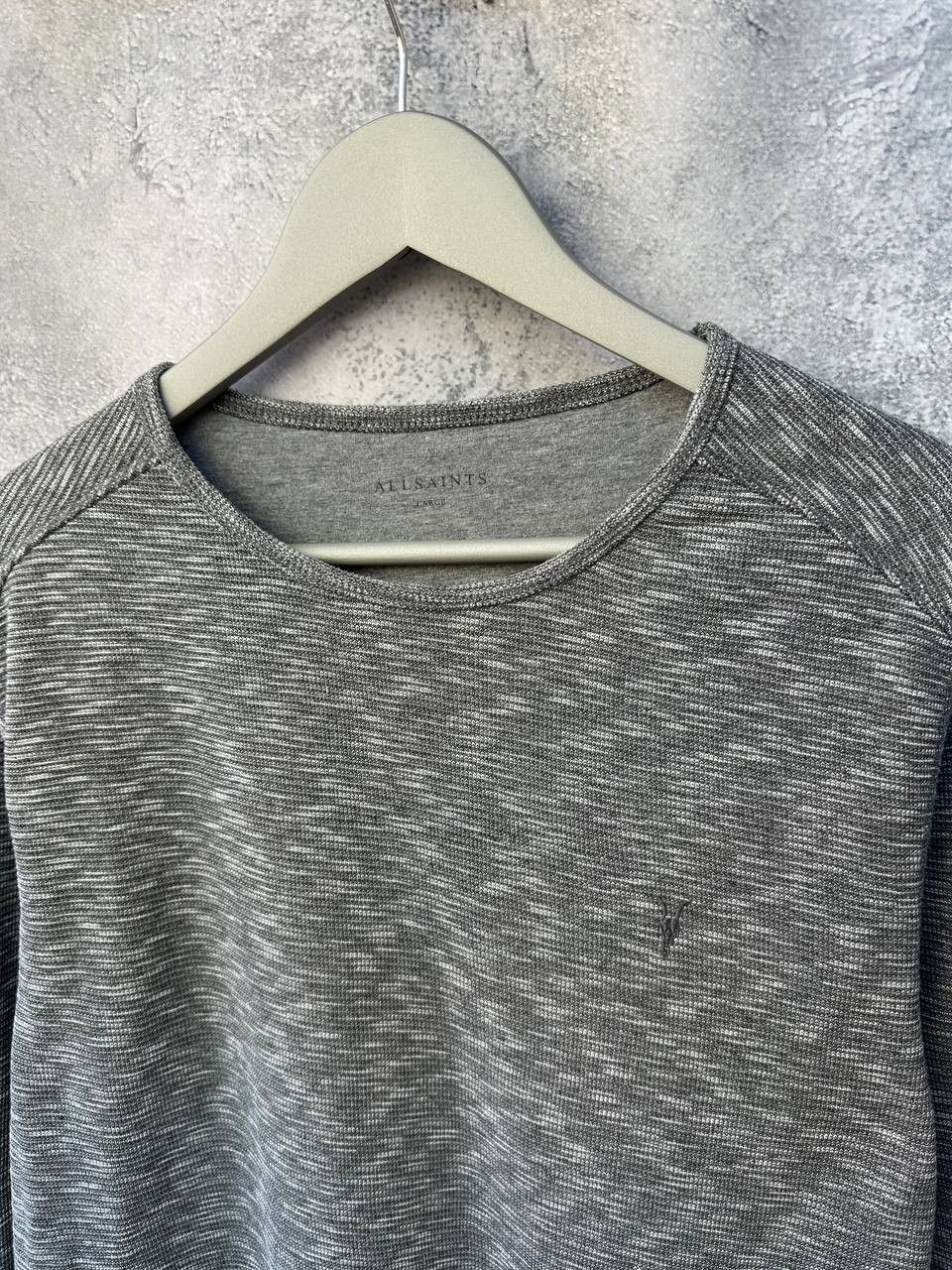 Allsaints ALLSAINTS Clash Long Sleeve Crew Neck Sweater Striped Size US L / EU 52-54 / 3 - 5 Thumbnail