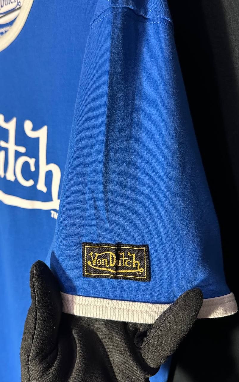 Von Dutch Von Dutch big logo t-shirt retro hype Y2K blue Size US L / EU 52-54 / 3 - 3 Thumbnail
