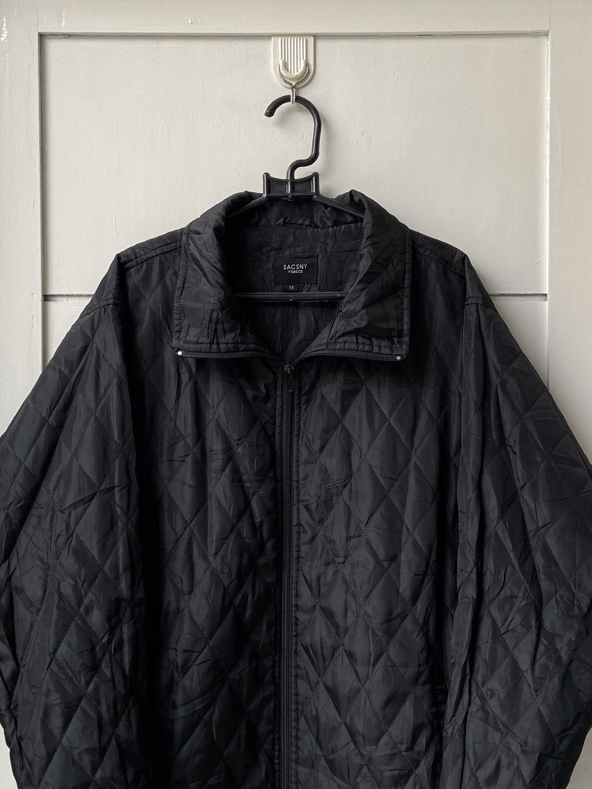 Yohji Yamamoto SACSNY Y’SACCS Black Bombers Jacket Size US M / EU 48-50 / 2 - 2 Thumbnail