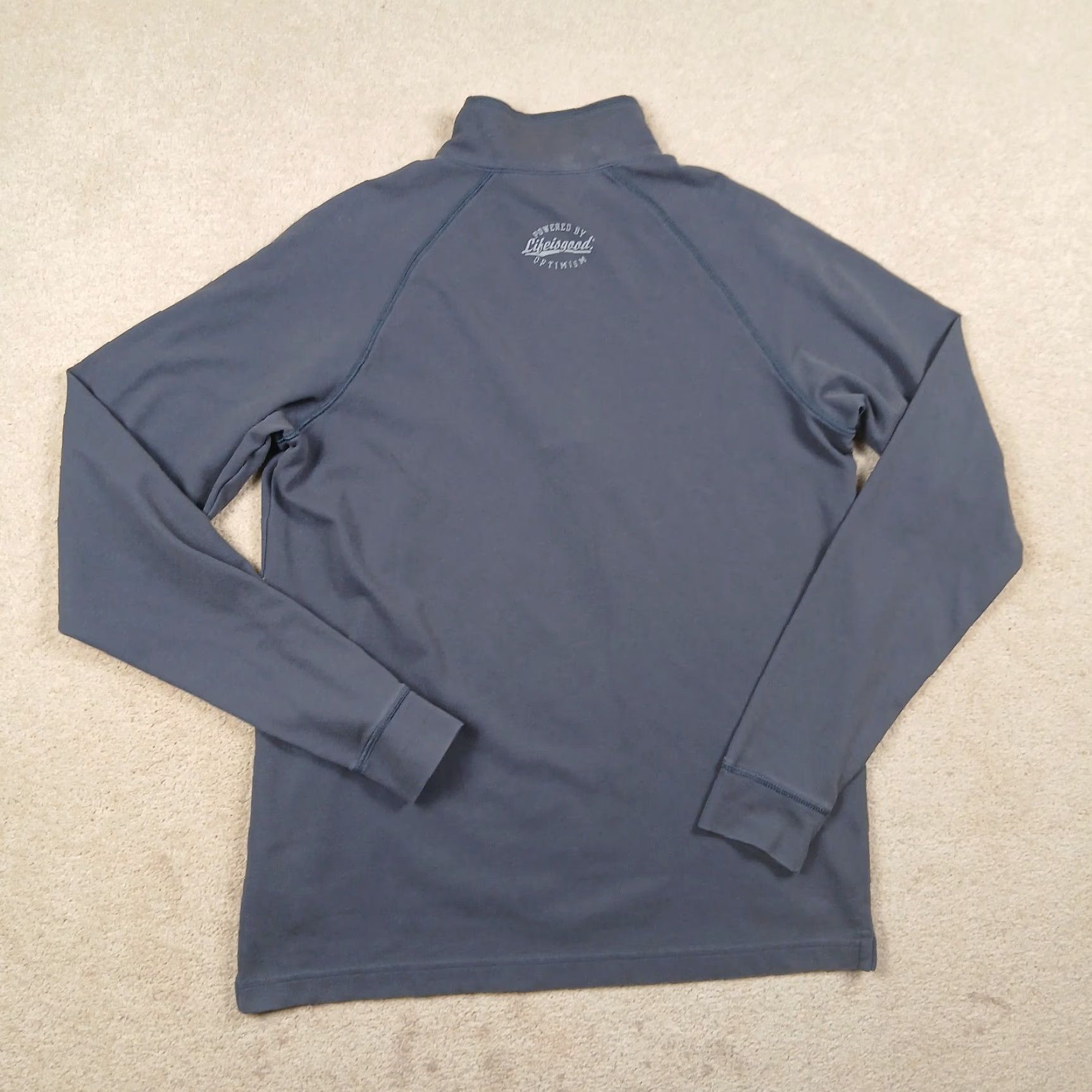Life is Good Life Is Good 1/4 Zip Pullover Mens Medium Blue Bikes Bicycles Casual Shirt Sports Outdoor Size US M / EU 48-50 / 2 - 3 Thumbnail