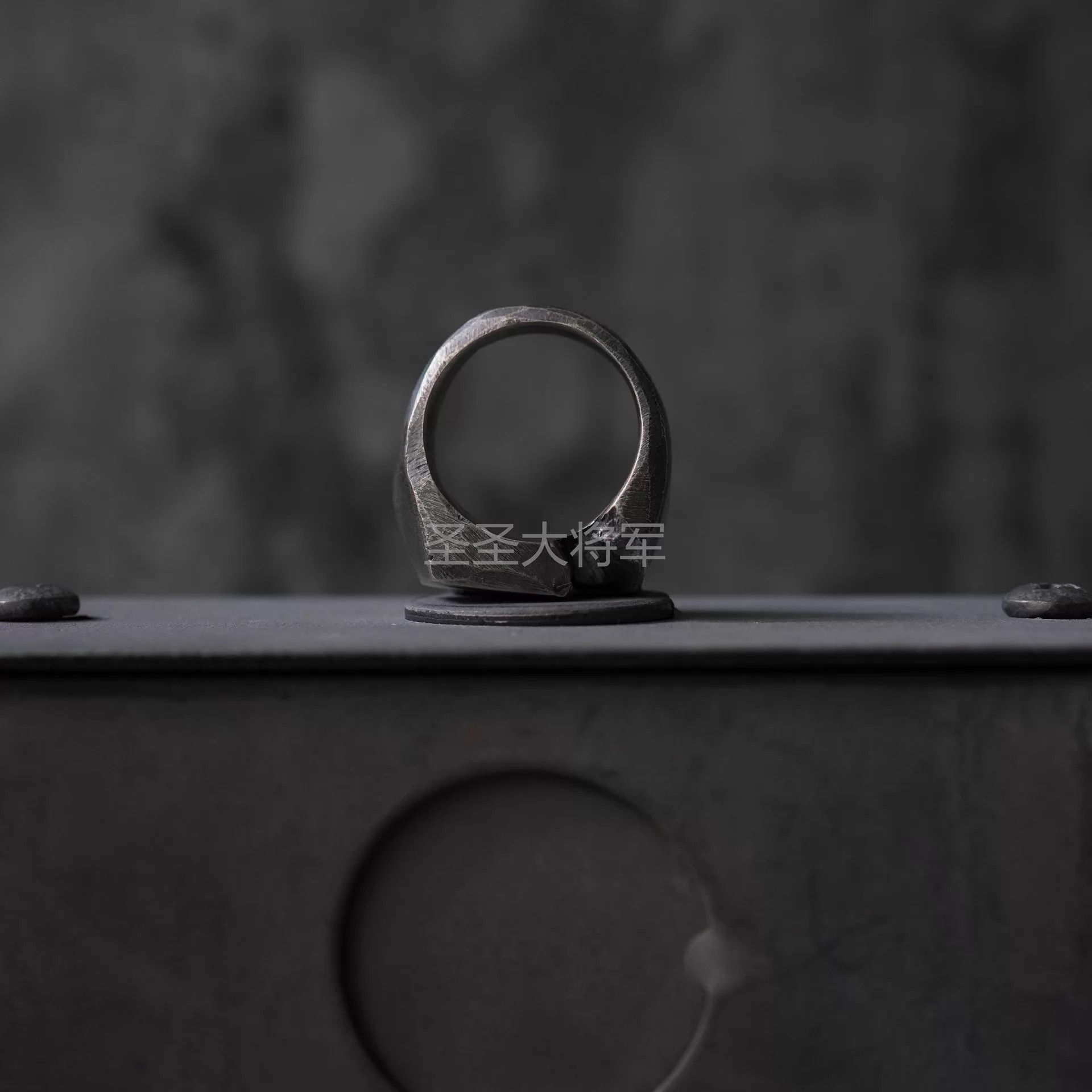 Gothmos Gothmos Korean Artisan Broken 925 Silver Ring US7 Last New Size ONE SIZE - 6 Thumbnail