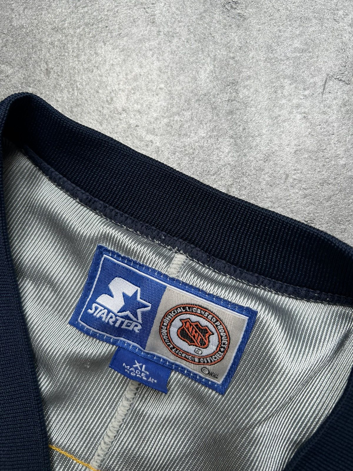 NHL Made in Korea Vintage Nashville predators 90s hockey usa Size US XL / EU 56 / 4 - 6 Thumbnail