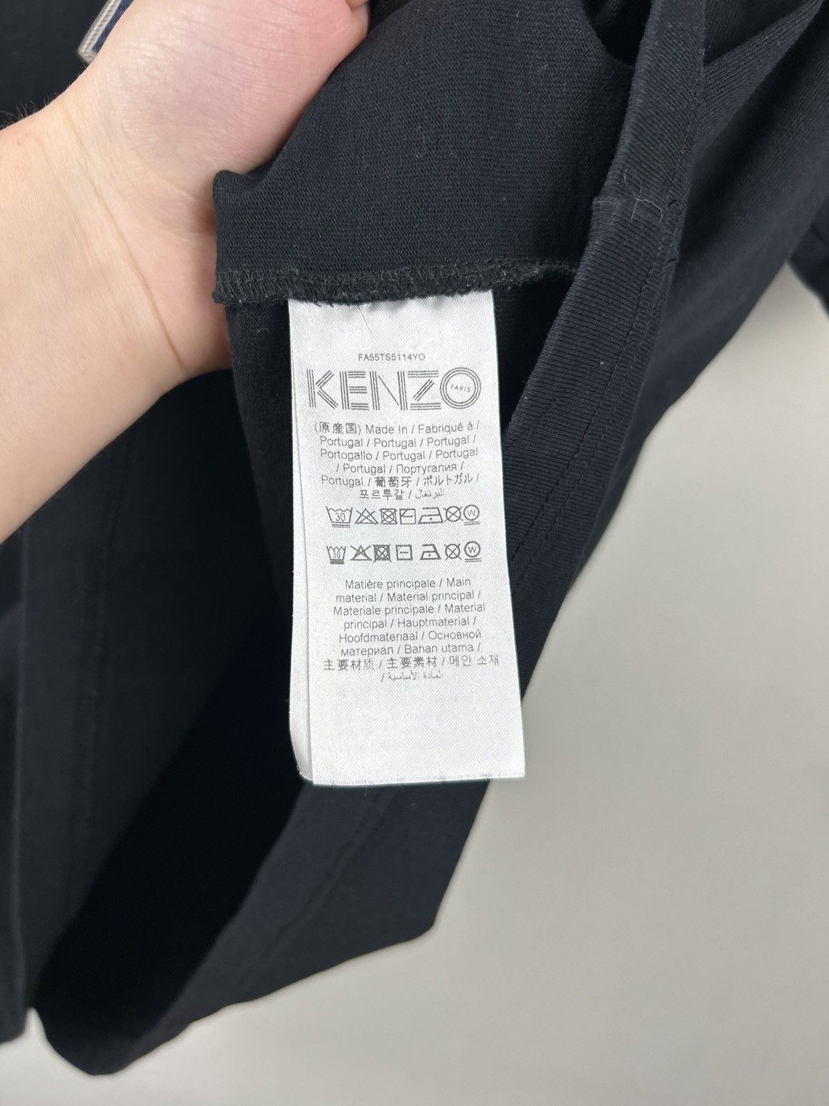 Kenzo Kenzo Paris Black T-Shirt Logo Graphic Tee Size US XL / EU 56 / 4 - 12 Thumbnail