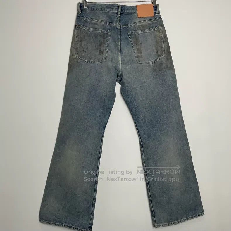 Acne Studios Acne Studios 2021M mud-dyed ripped denim pants Size US 31 - 2 Thumbnail