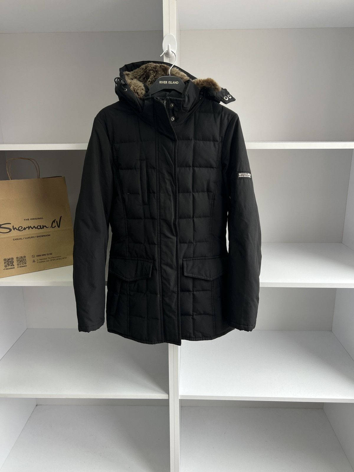 Vintage × Woolrich Woolen Mills Vintage Woolrich Women’s Puffer Down Jacket Size M / US 6-8 / IT 42-44 - 2 Thumbnail
