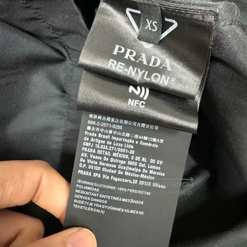 Other Prada Men's Black Nylon Jacket with Pockets. Size US XS / EU 42 / 0 - 4 Thumbnail