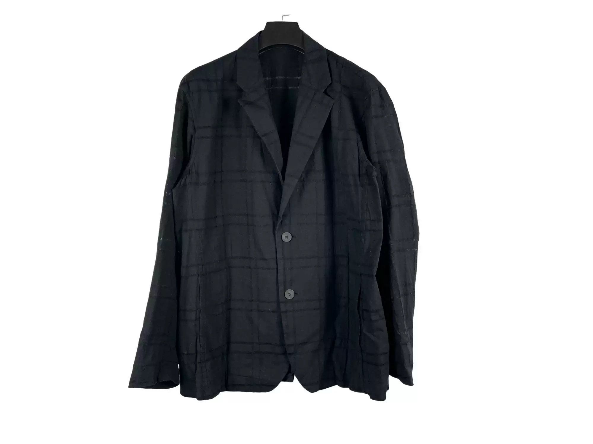 Issey Miyake Issey Miyake Checkered Blazer Size US XL / EU 56 / 4 - 1 Thumbnail