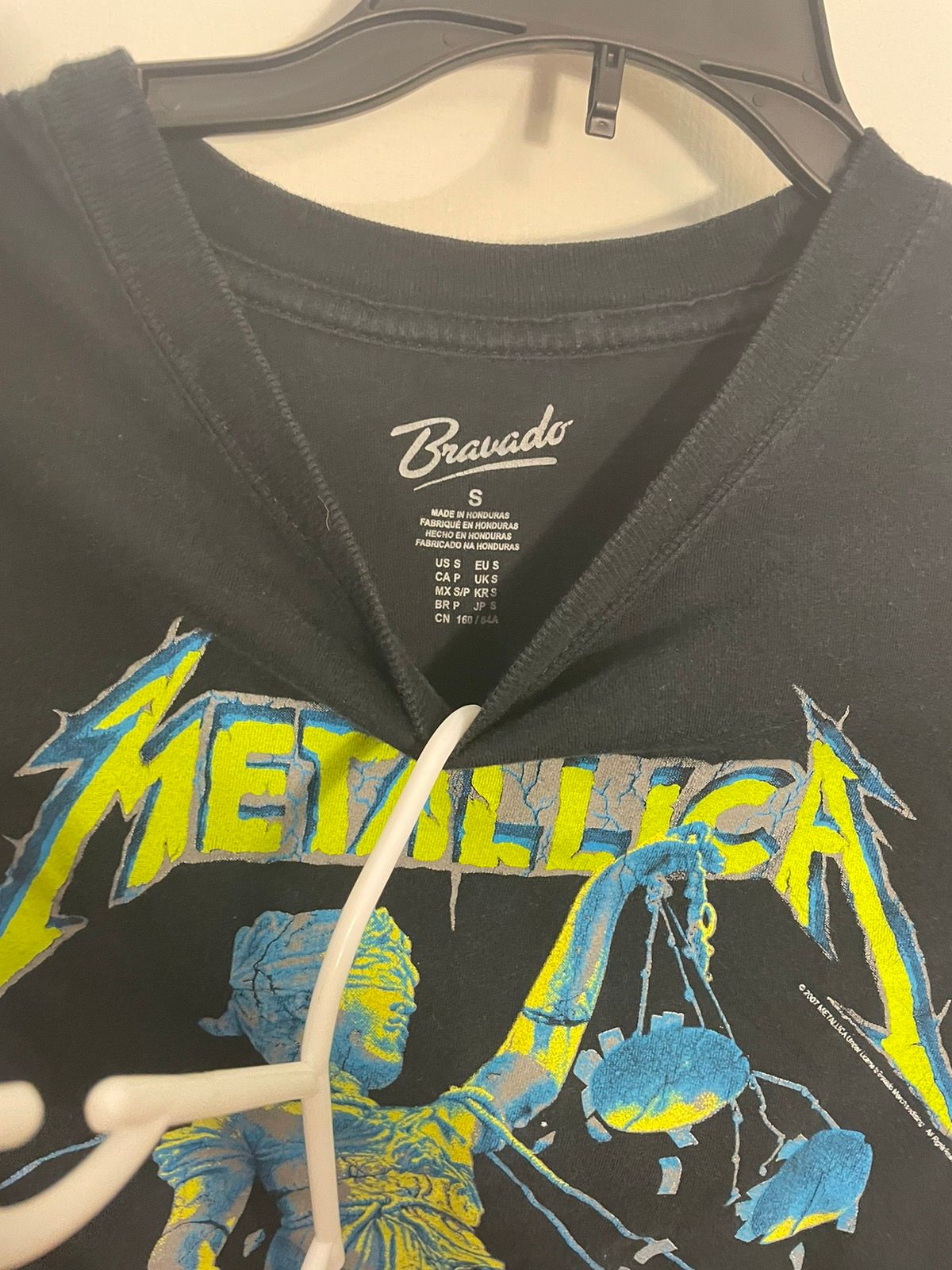 Vintage Men’s Small Black Metallica Graphic Band Tee Size US S / EU 44-46 / 1 - 3 Preview