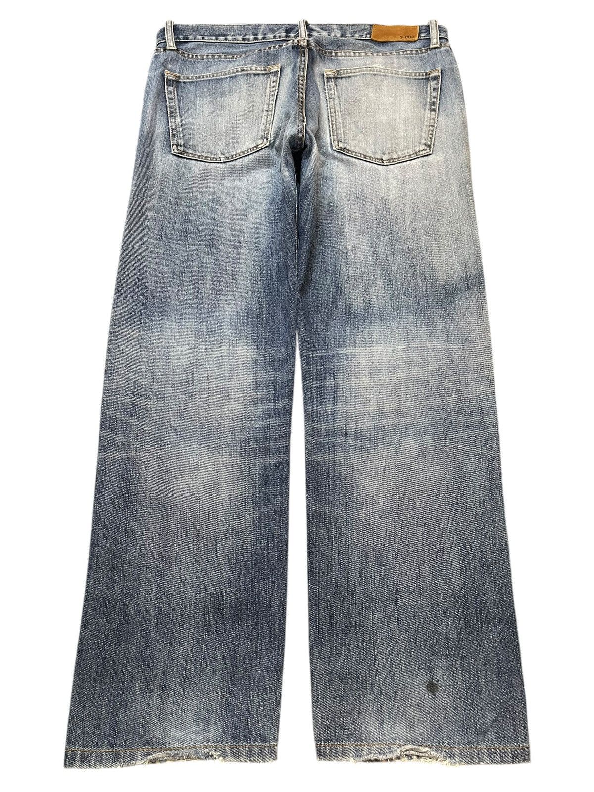 Uniqlo Vintage Japanese Uniqlo Blue Wash Style Loose Jeans Size US 34 / EU 50 - 2 Thumbnail