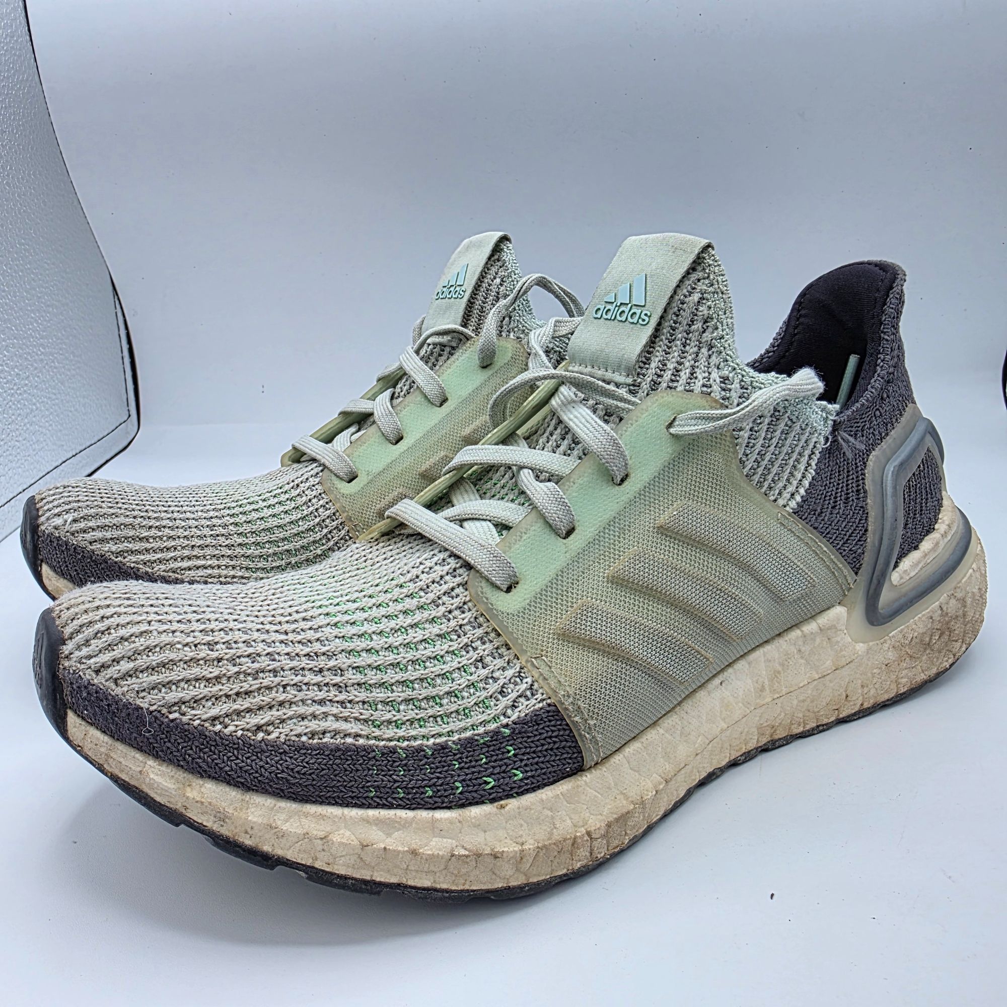 Adidas Adidas UltraBoost 19 Ice Mint Womens Size 8 Green Athletic S Size US 8 / IT 38 - 4 Thumbnail