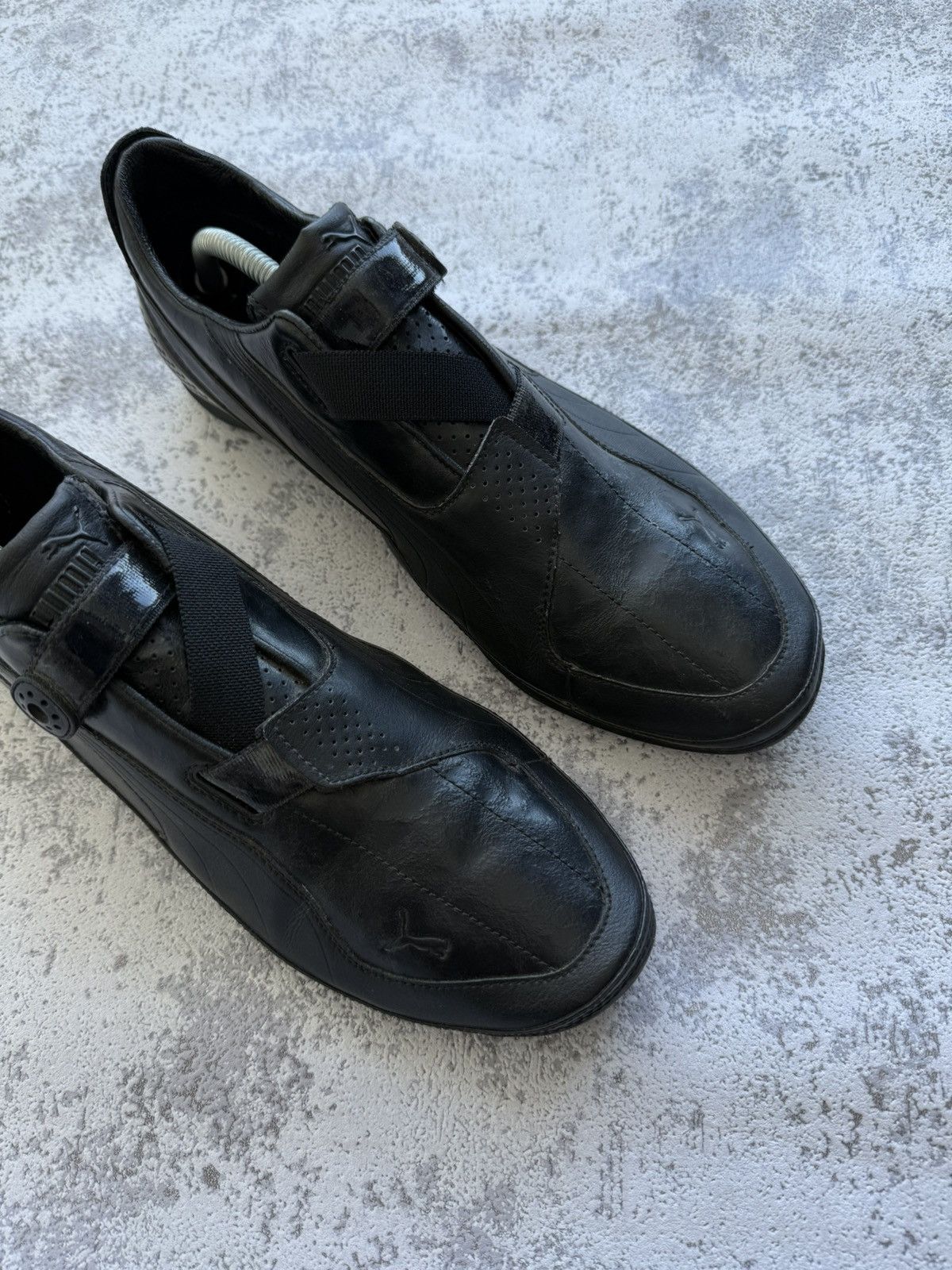 Puma Vintage Puma Cat Leather Y2K Shoes Size US 11.5 / EU 44-45 - 4 Thumbnail