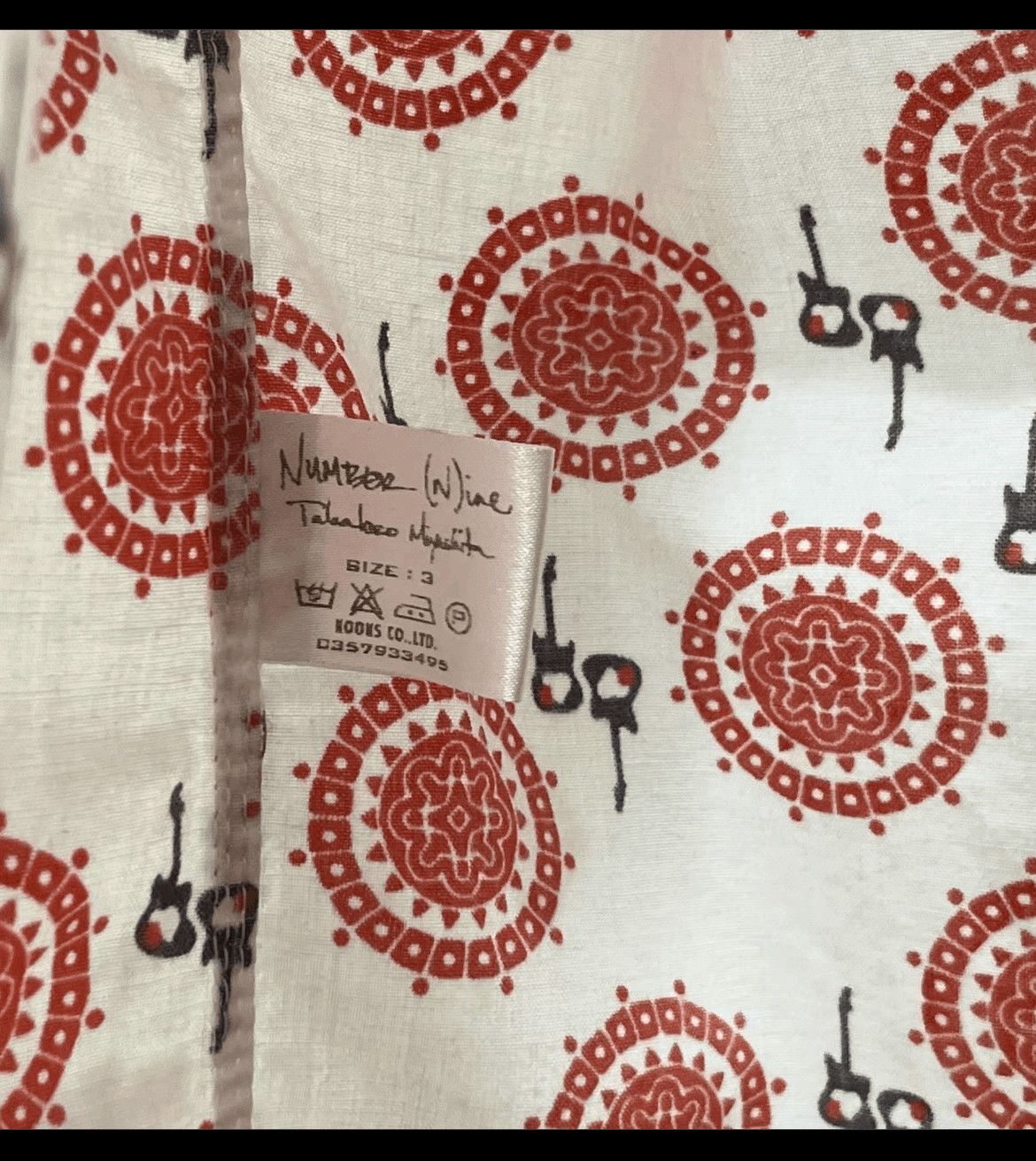 Number (N)ine Number (N)ine Sz 3 Number Nine 03SS New Morning Shirt-2506 Size US L / EU 52-54 / 3 - 6 Thumbnail