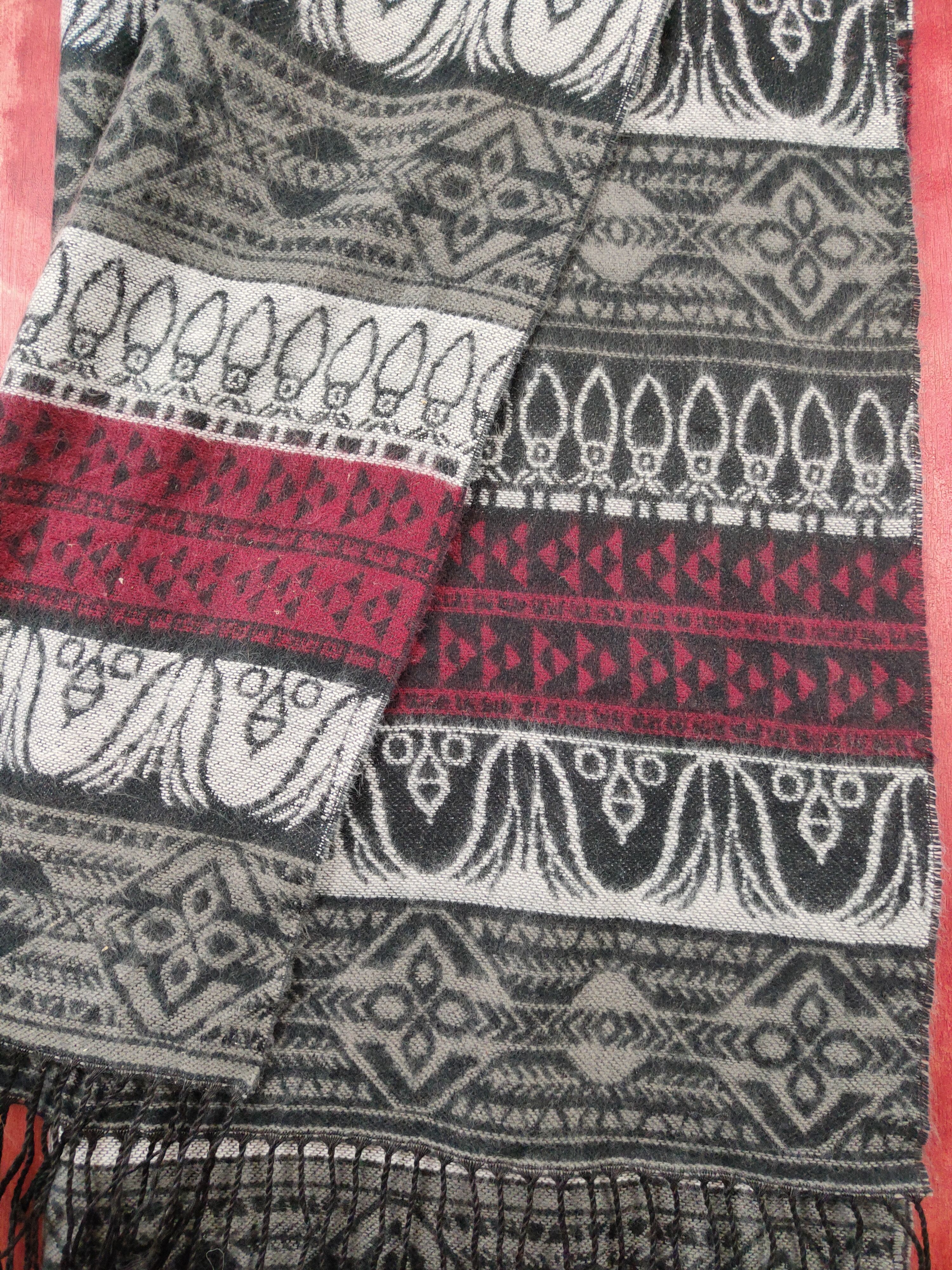 Japanese Brand Japan navajo vintage art Muffler Scarves #S2113 Size ONE SIZE - 4 Thumbnail