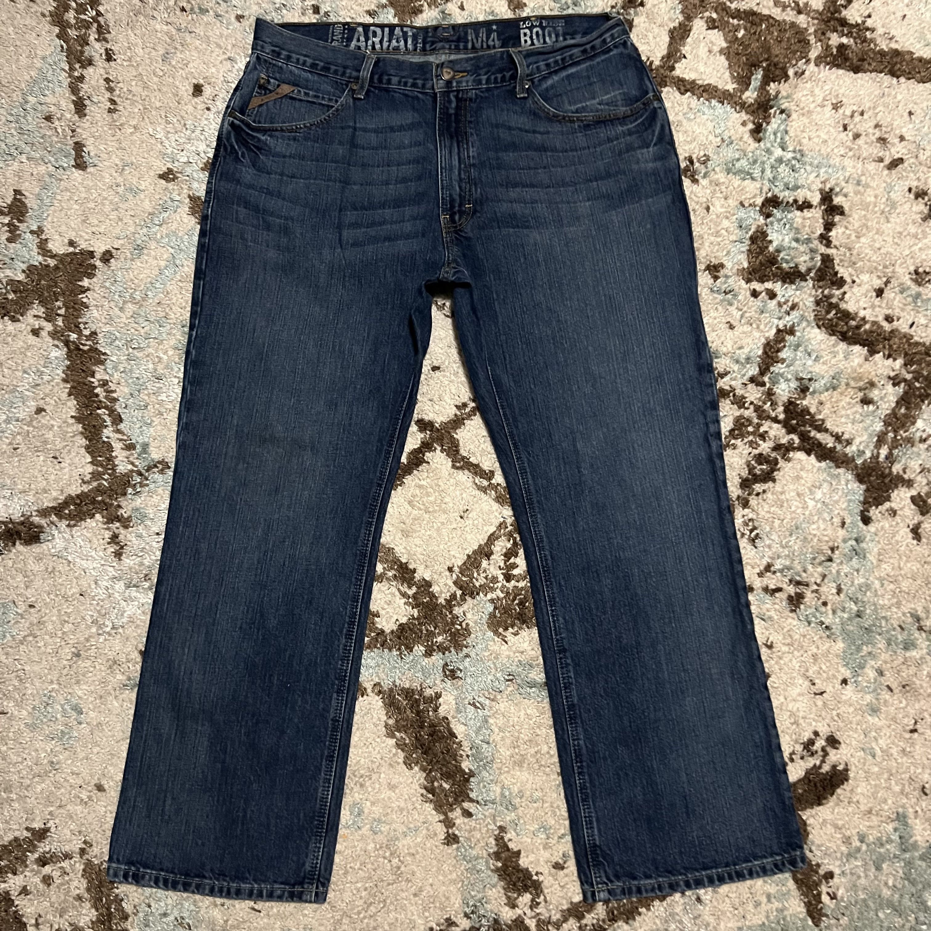 Ariat M4 Low Rise Bootcut Jeans Size 36x29 Western Workwear