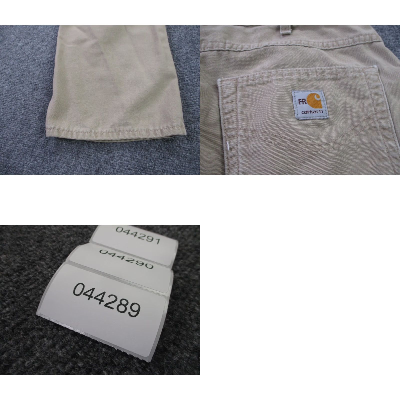 Carhartt Carhartt Pants Men 34 Beige Carpenter Loose Canvas Workwear Straight Logo FR Pants Size US 34 / EU 50 - 9 Thumbnail