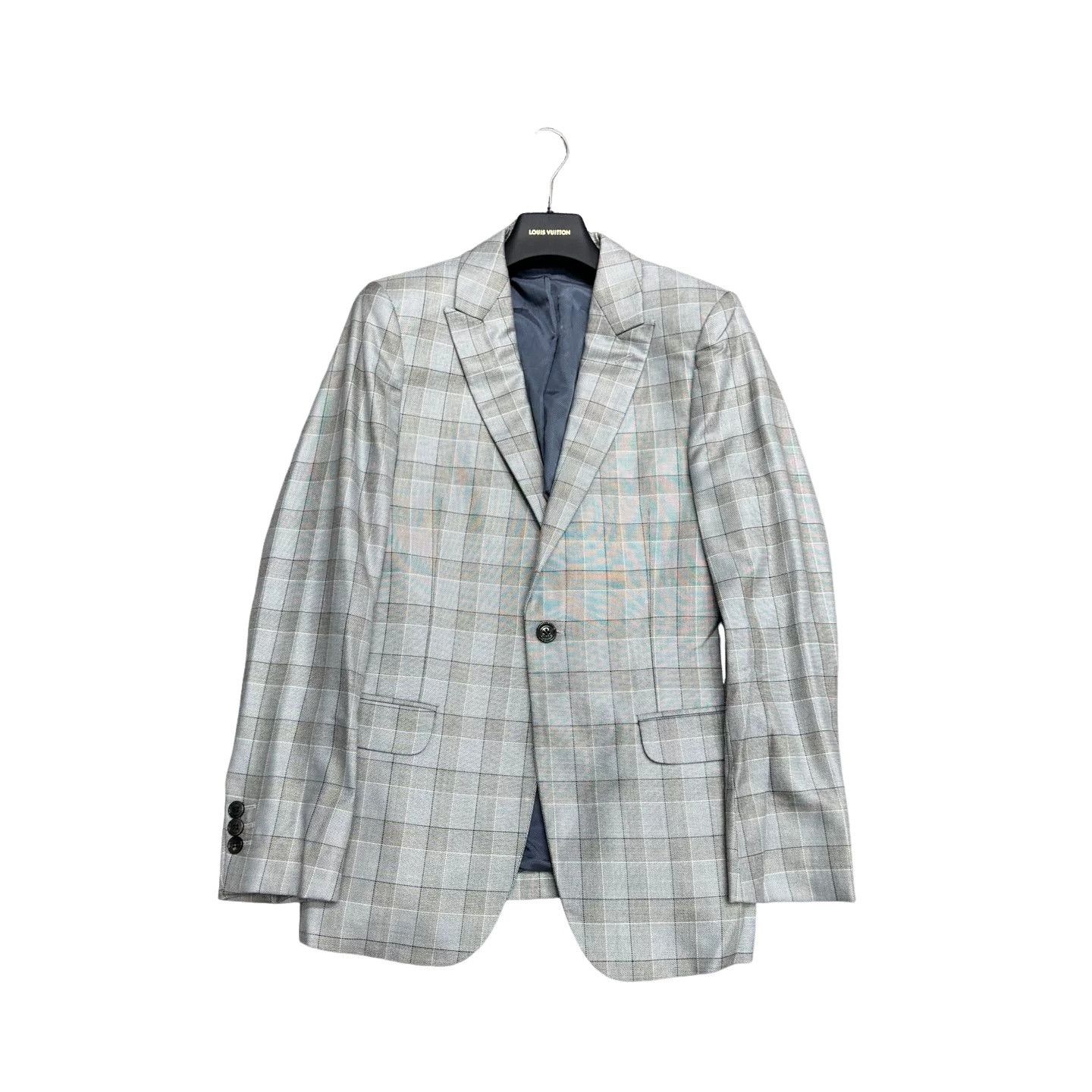 Alexander McQueen Alexander McQueen Plaid Wool Blazer 36R Size 36R - 1 Thumbnail