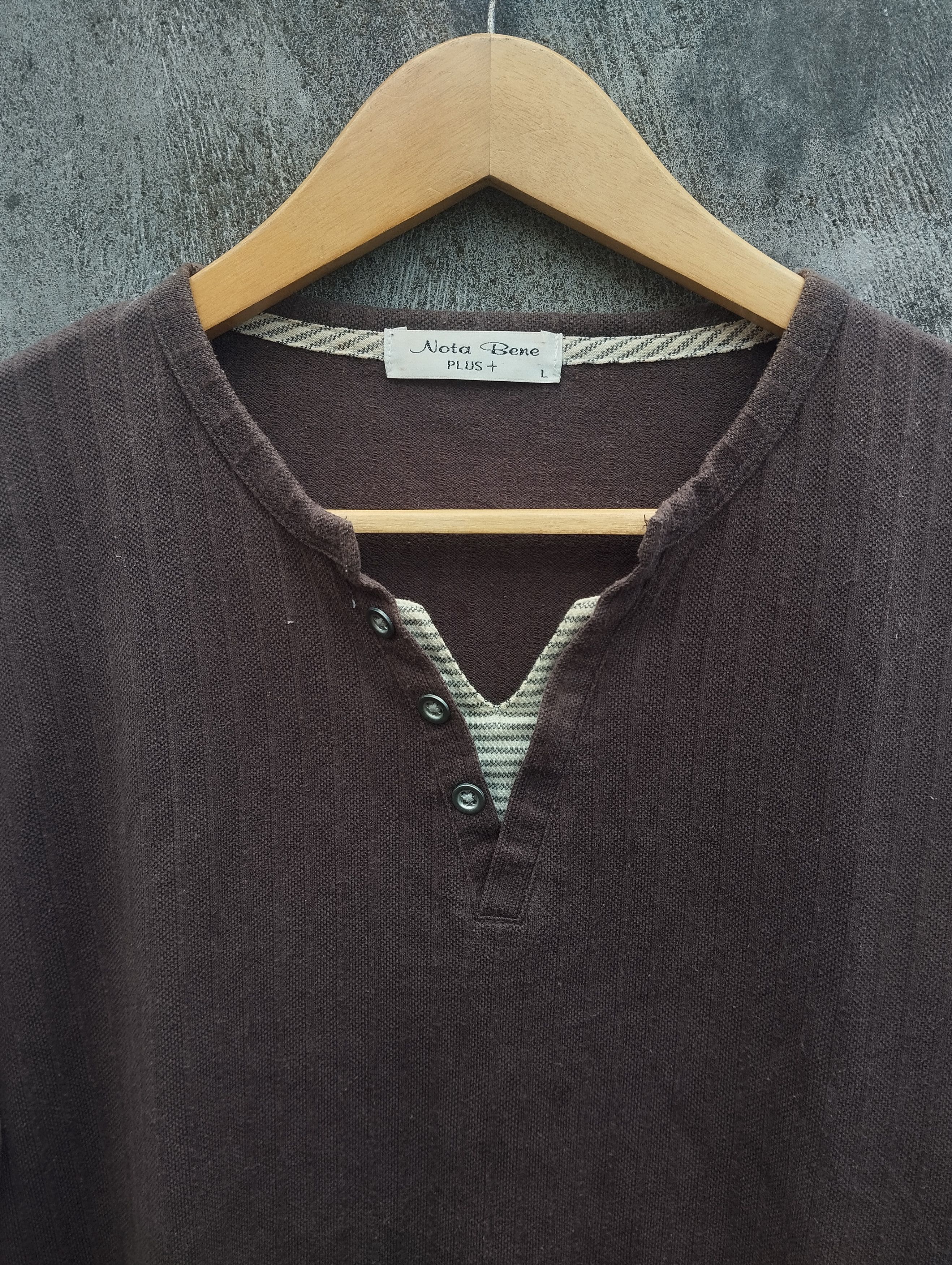 If Six Was Nine × Japanese Brand × Le Grande Bleu (L.G.B.) Nota bene double layer japan Size US L / EU 52-54 / 3 - 4 Thumbnail
