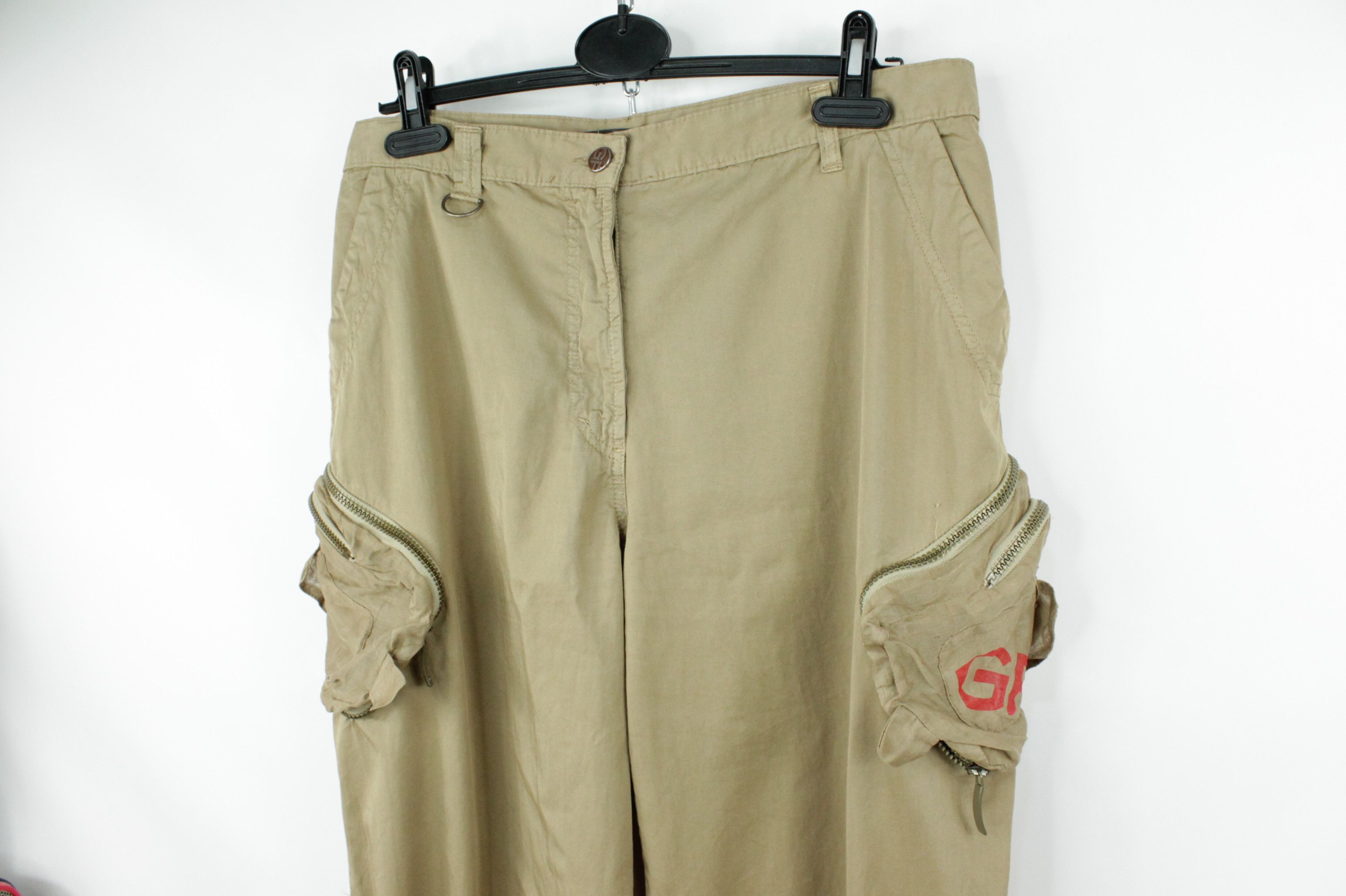 Gianfranco Ferre Gianfranco Ferre Vintage Bondage Cargo Pants Size US 32 / EU 48 - 2 Thumbnail
