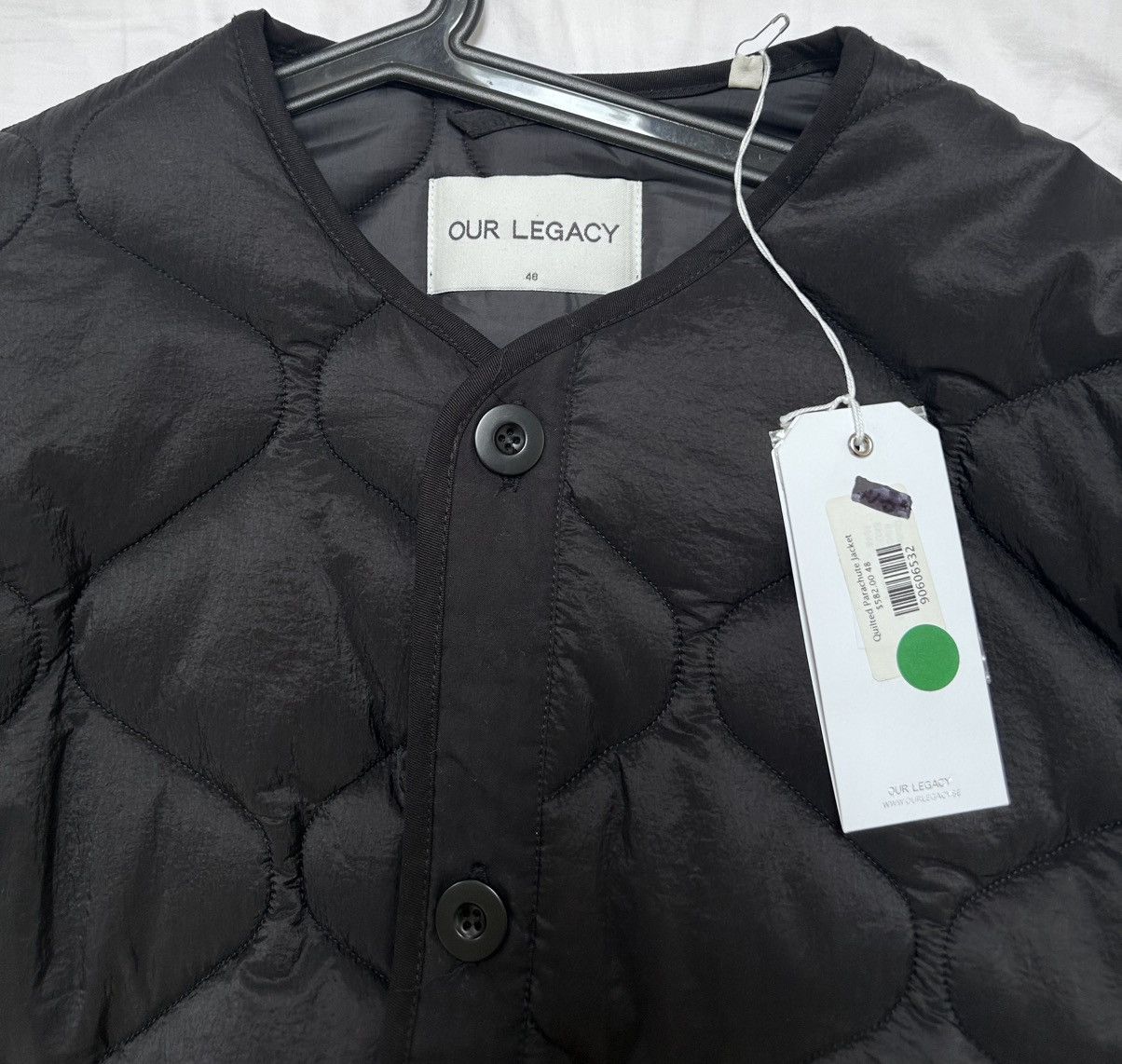 Our Legacy Our Legacy Quilted Parachute Jacket - Size 48 (M/L) Size US M / EU 48-50 / 2 - 2 Thumbnail