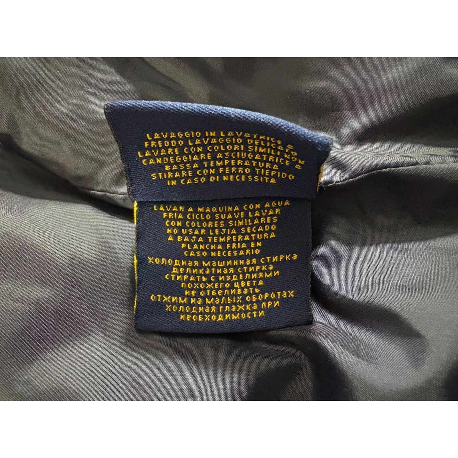 Ralph Lauren Rugby Ralph Lauren patch "12" canvas Down Vest size L color Size US L / EU 52-54 / 3 - 4 Thumbnail