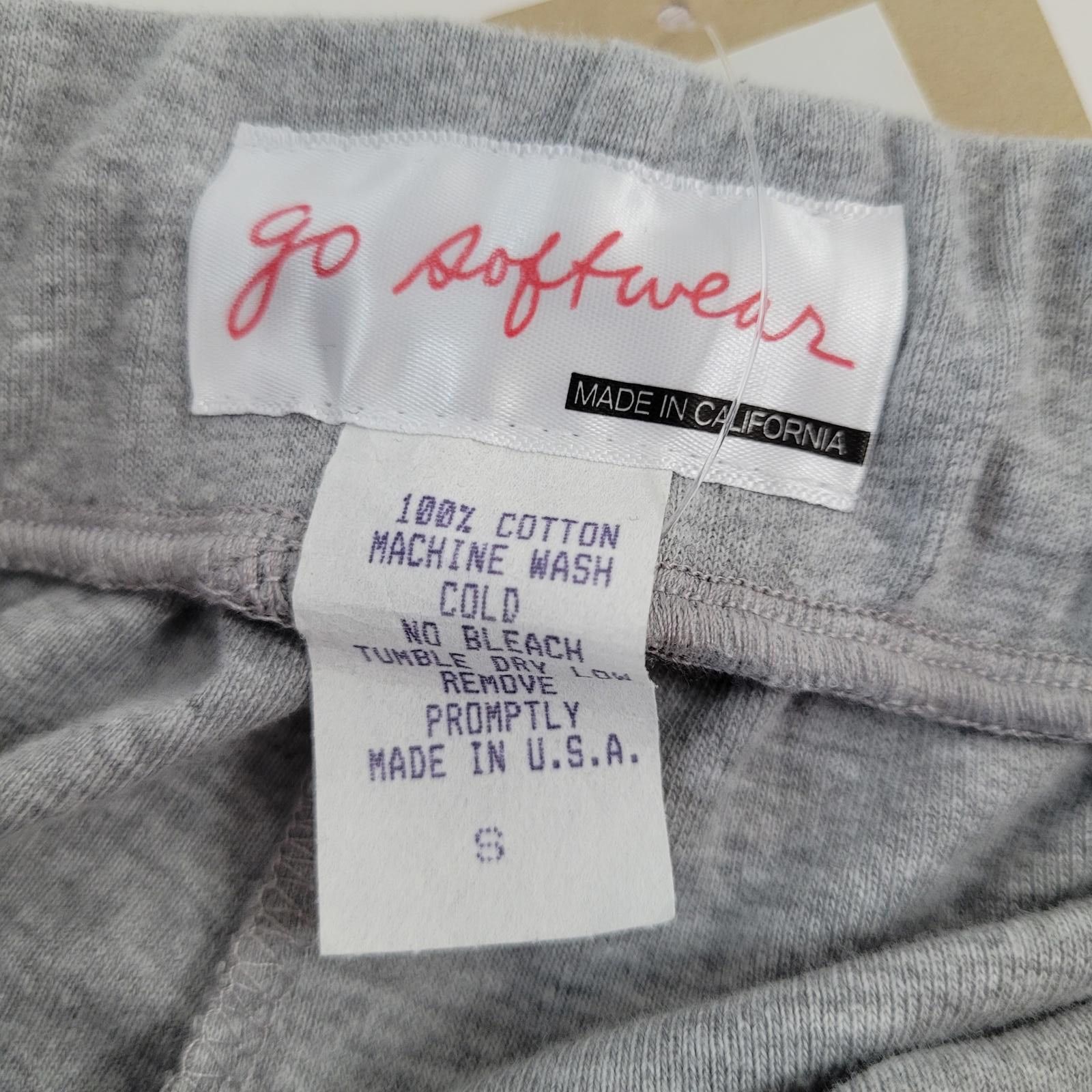 Other Men's Small Gray Yoga Sweatpants Shorts by GO Softwear - NEW Size US 30 / EU 46 - 4 Thumbnail