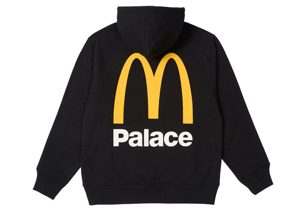 Palace PALACE X MCDONALDS BLACK LOGO HOODIE Size US M / EU 48-50 / 2 - 2 Thumbnail