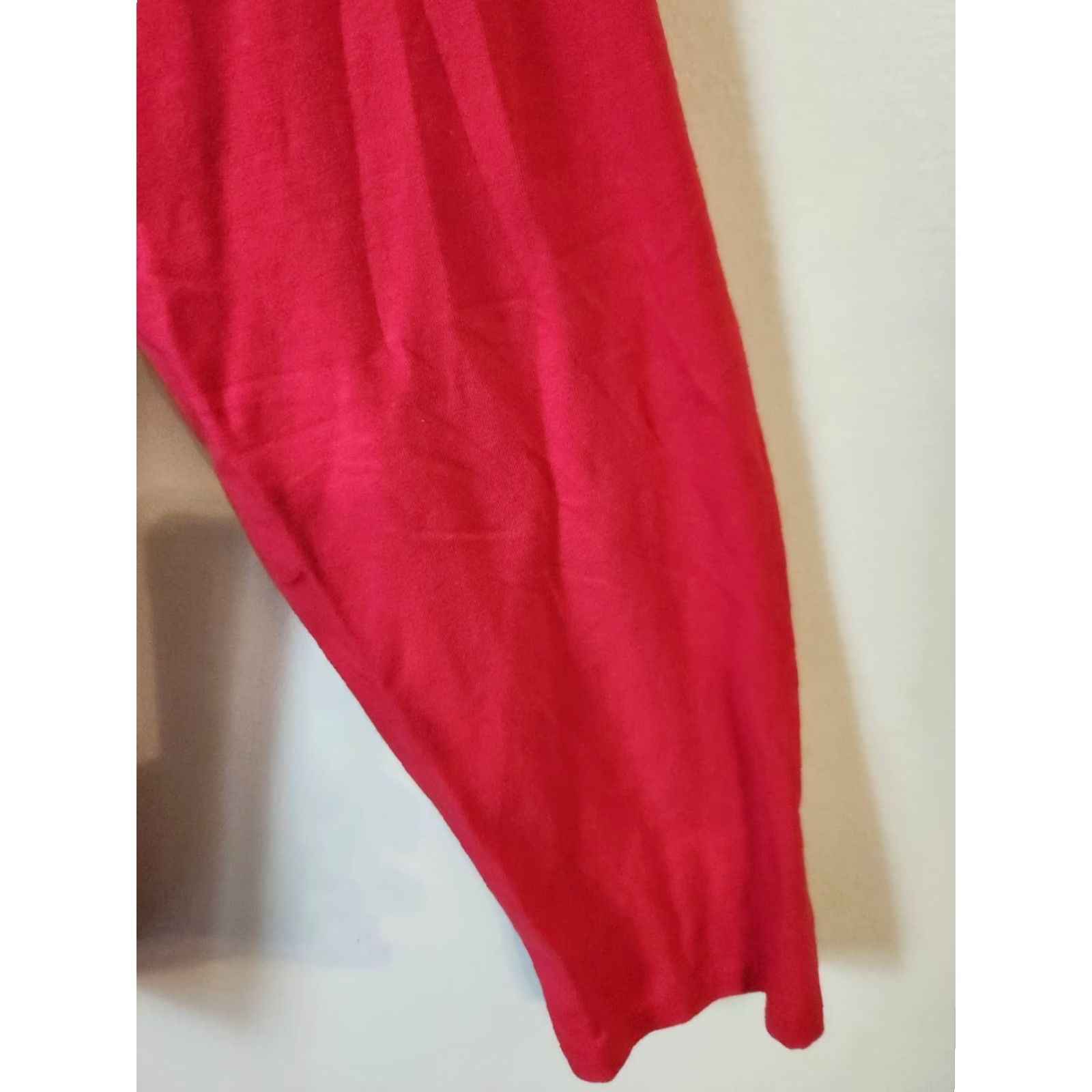 Vintage Diane Gilman Top 2X Plus Red Studded Paisley Long Sleeve Size XXL / US 16-18 / IT 52-54 - 4 Thumbnail