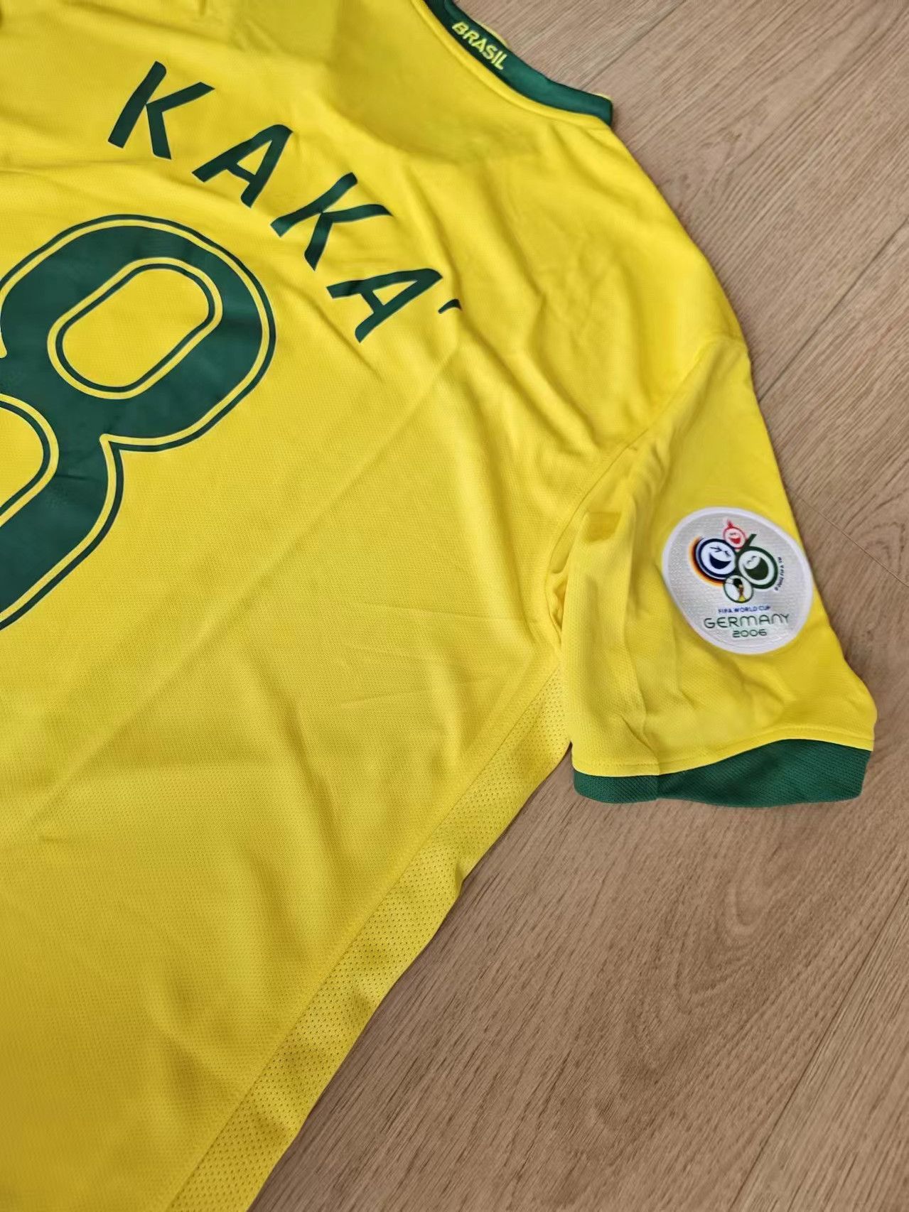 Other 2006 World Cup Brazil #8 Kaka Jersey Size US XXL / EU 58 / 5 - 4 Thumbnail