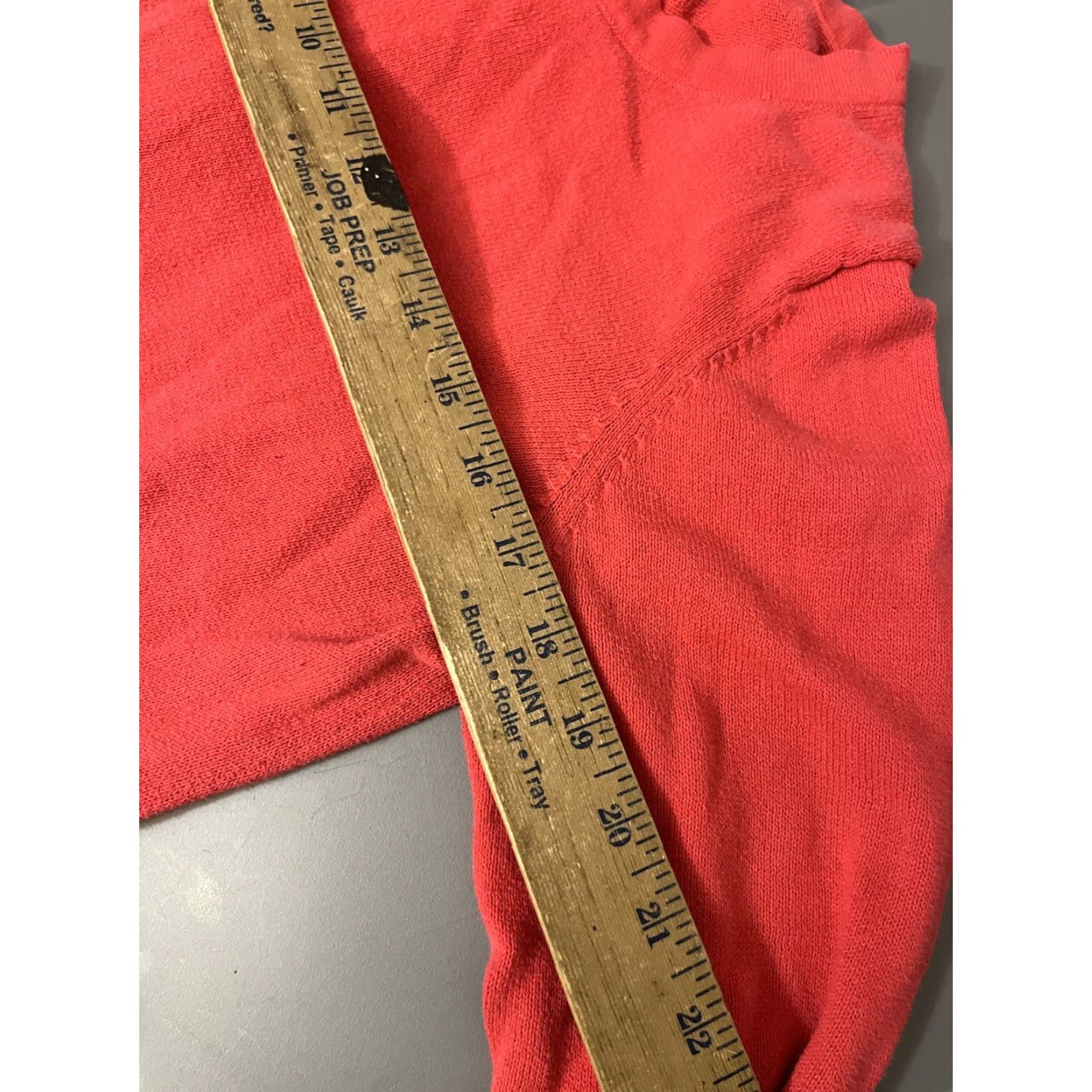 Gap VINTAGE Gap Women Sweater Pullover Crew Neck Knit Solid Long Sleeve All Seasons Fall Spring Summer Winter Casual Workout Mid Red Orange Size M / US 6-8 / IT 42-44 - 5 Thumbnail