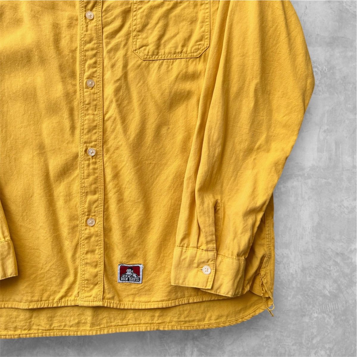 Ben Davis BEN DAVIS LONG SLEEVES WORK SHIRT Size US L / EU 52-54 / 3 - 8 Thumbnail