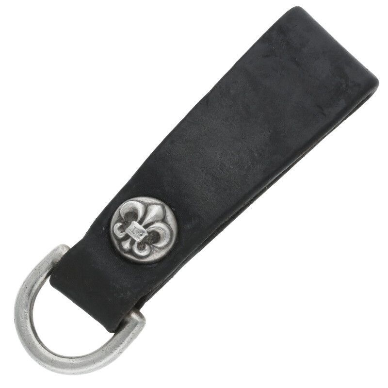 Chrome Hearts Chrome Hearts D-Ring Belt Loop Black x Silver Size ONE SIZE - 1 Thumbnail