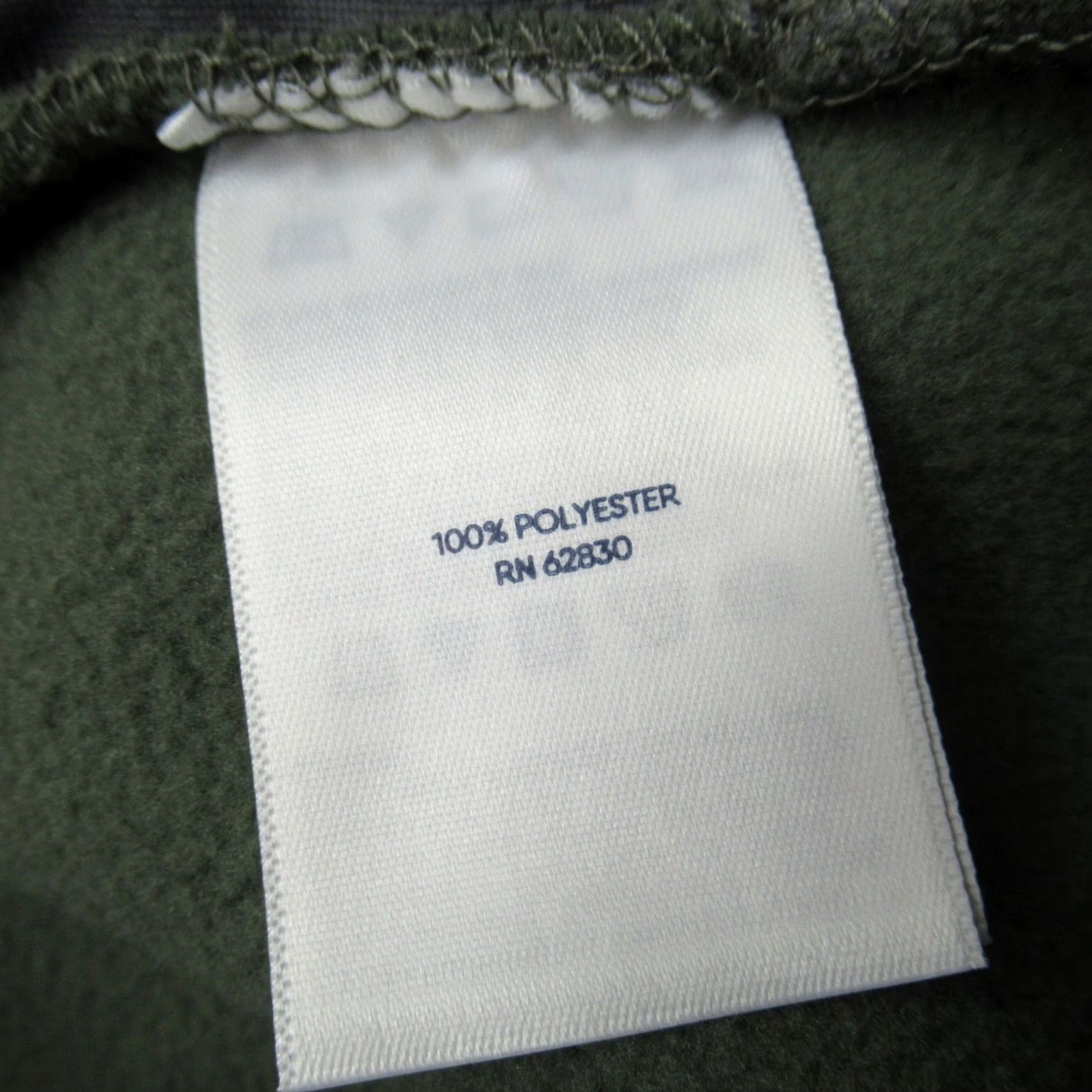 Lands' End Lands' End Jacket Mens XL Green Pockets Full Zip Fleece Waffle Knit Soft Hiking Outdoor Windbreaker Size US XL / EU 56 / 4 - 6 Thumbnail