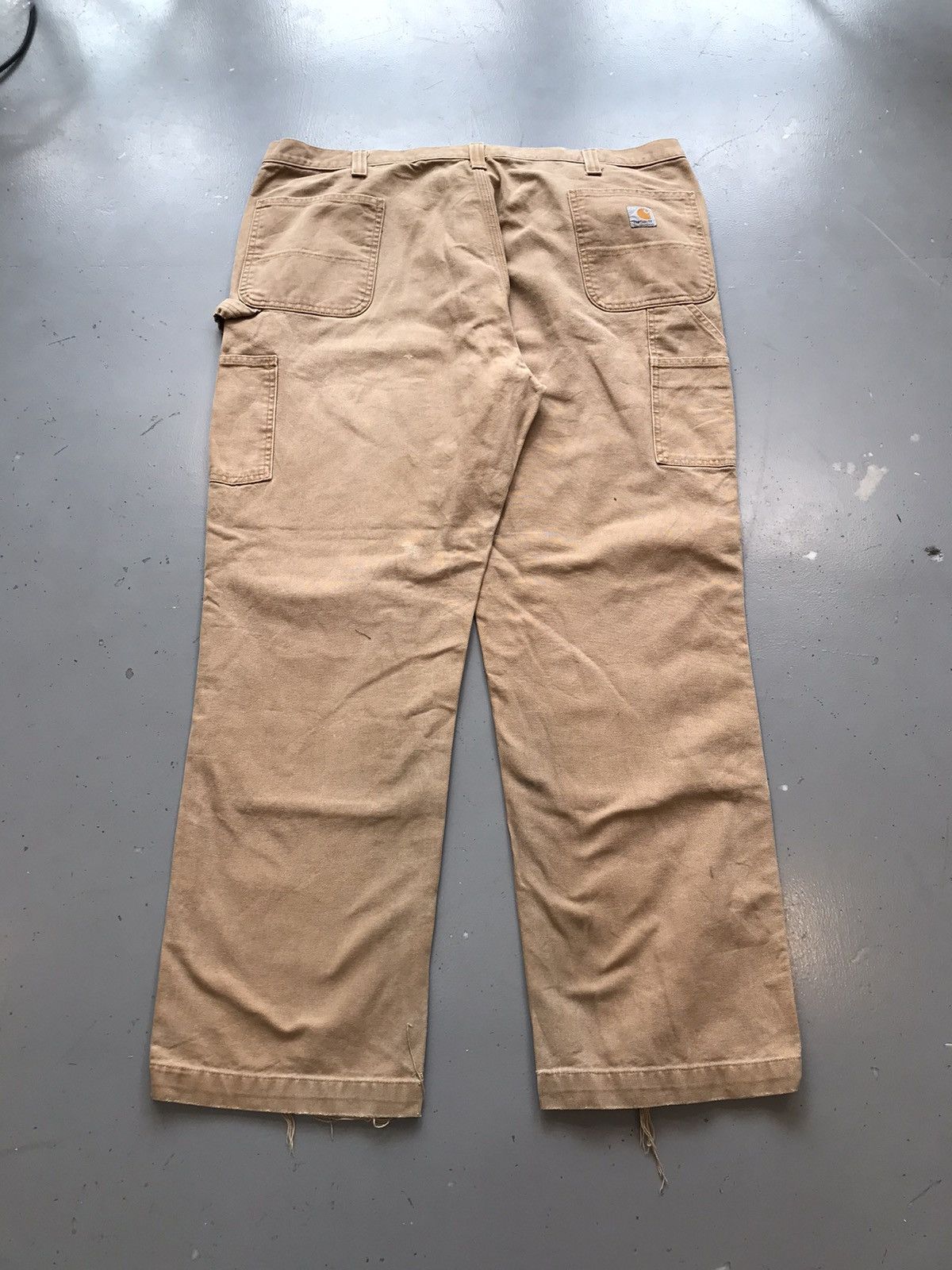 Vintage Carhartt b01 BRN double knee denim