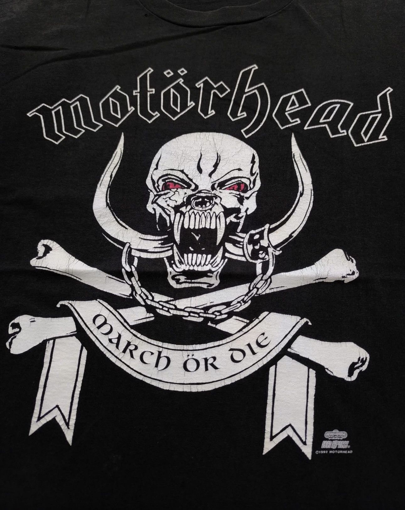 Band Tees Vintage MOTORHEAD March or Die 1992 concert tour T-shirt Size US M / EU 48-50 / 2 - 3 Thumbnail