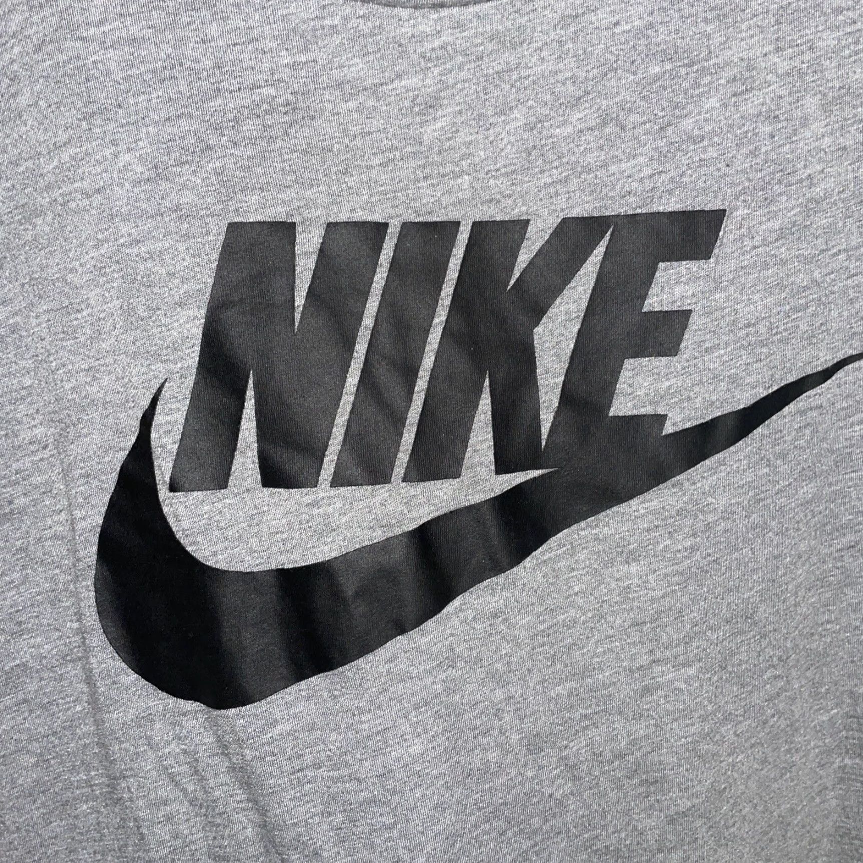 Nike VINTAGE Nike Red Tag Woman's Medium Gray T Shirt Mens M Size US M / EU 48-50 / 2 - 2 Thumbnail