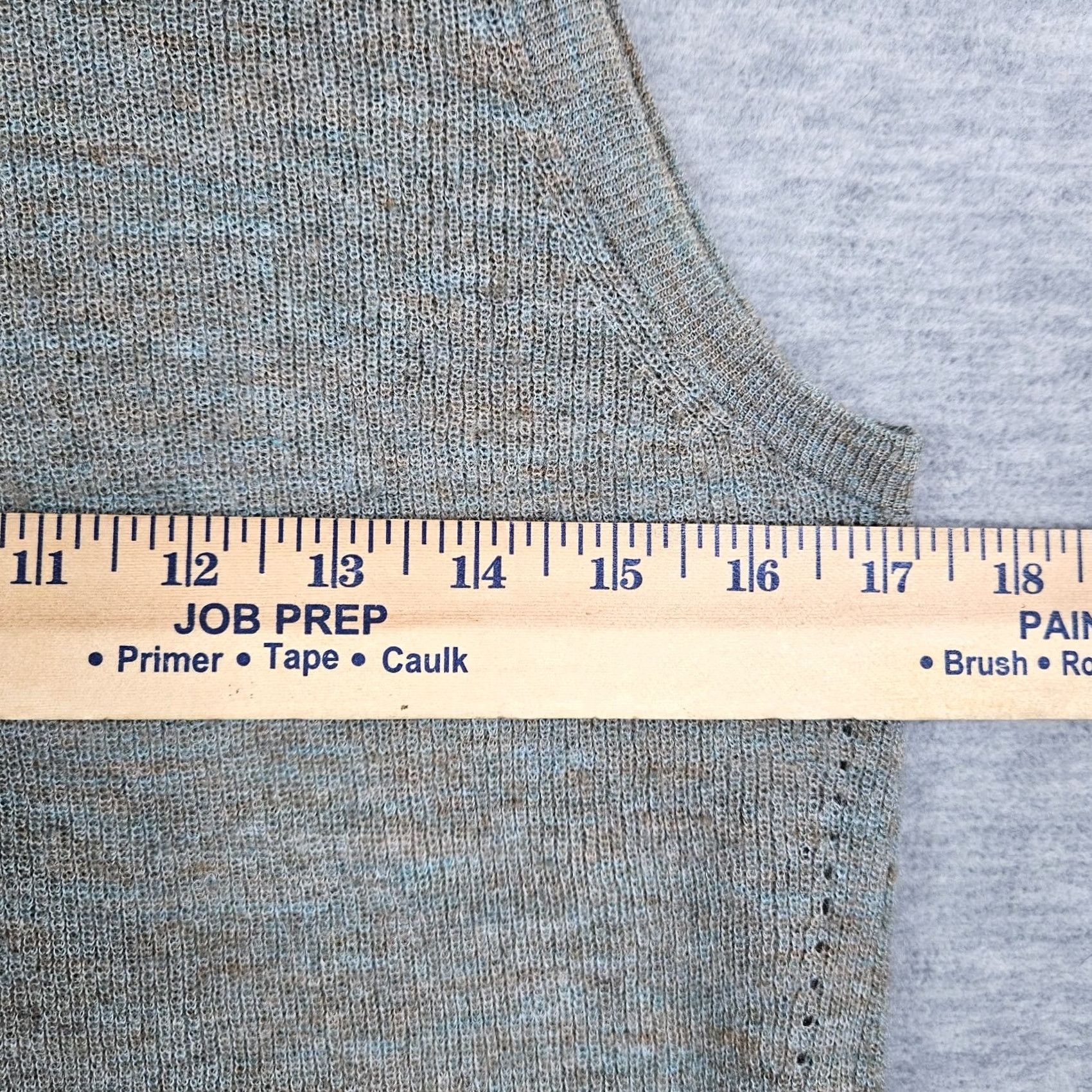 Vintage Wilfred Free Women's Tank Top Knit Sleeveless Gray&Green Size S Casual Everyday Size S / US 4 / IT 40 - 6 Thumbnail