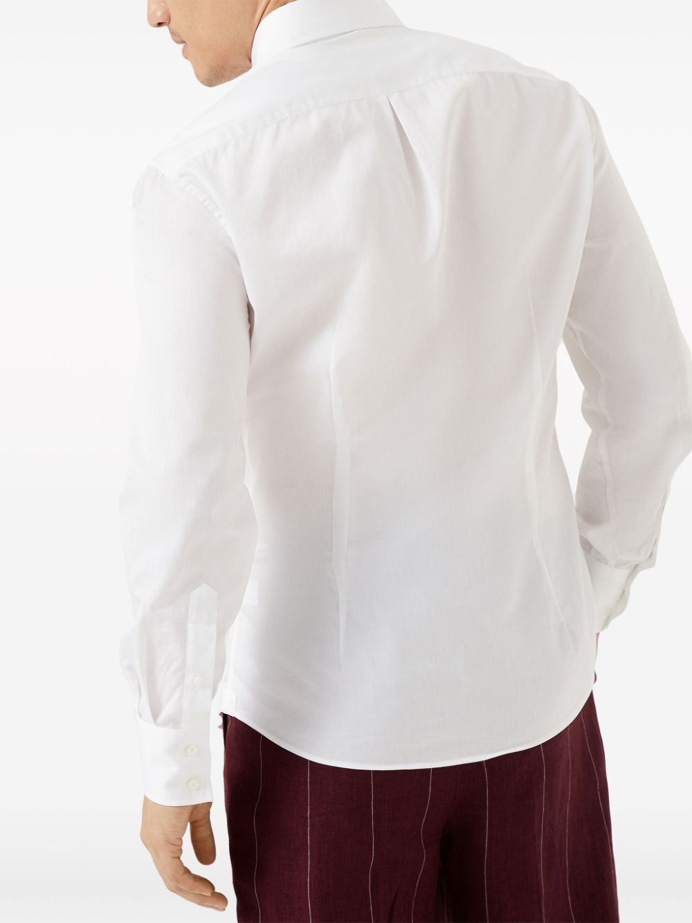 Brunello Cucinelli Shirt in White Size US XL / EU 56 / 4 - 2 Thumbnail
