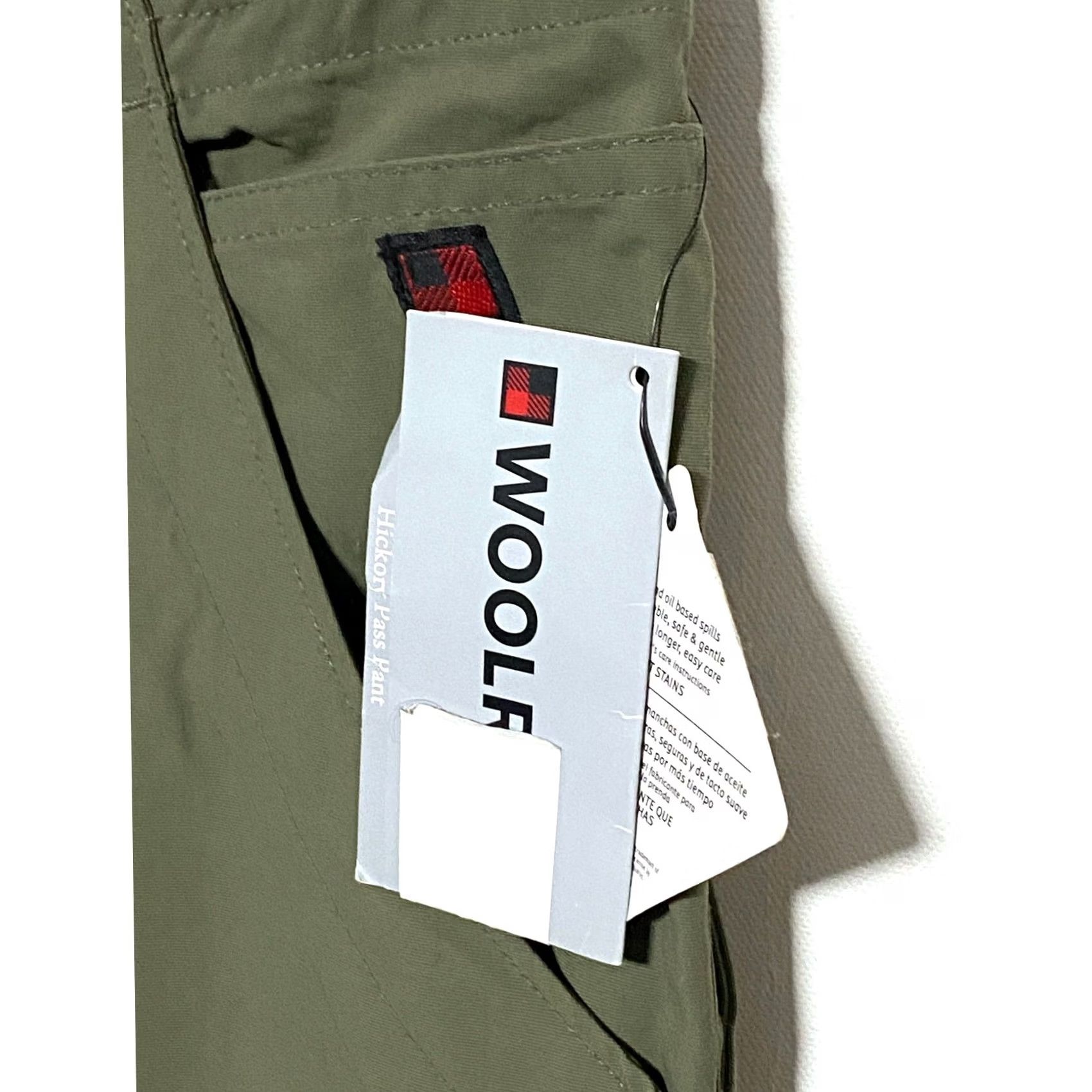 Vintage Woolrich Hickory Pass Pants Olive Green 1090 Nylon Womens Medium M NWT Pants Womens Medium Olive Green 1090 Nylon Hickory Pass Woolrich Size 32" / US 10 / IT 46 - 3 Thumbnail