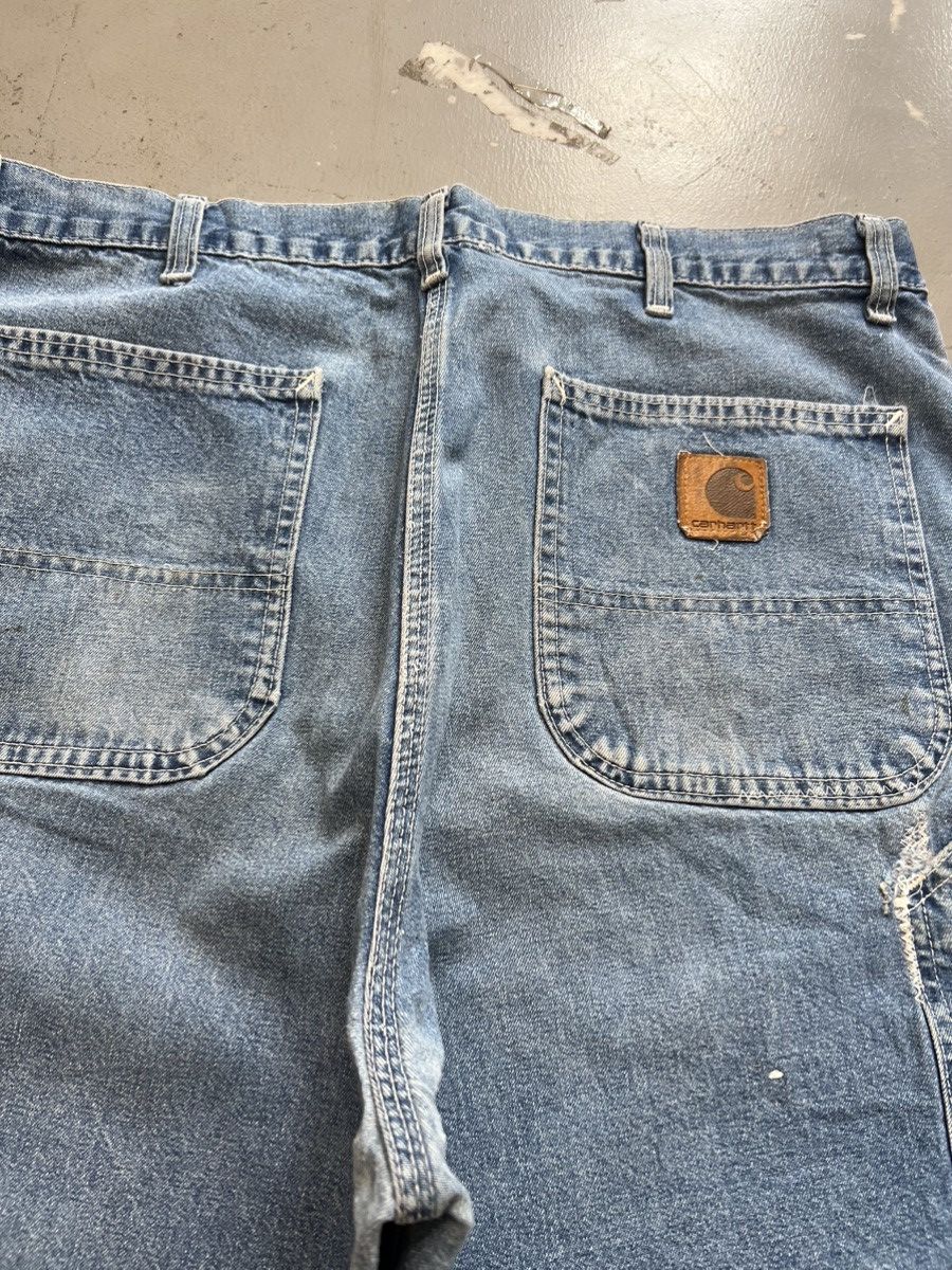Carhartt × Vintage 90s Vintage Carhartt carpenter short Size US 39 - 8 Thumbnail