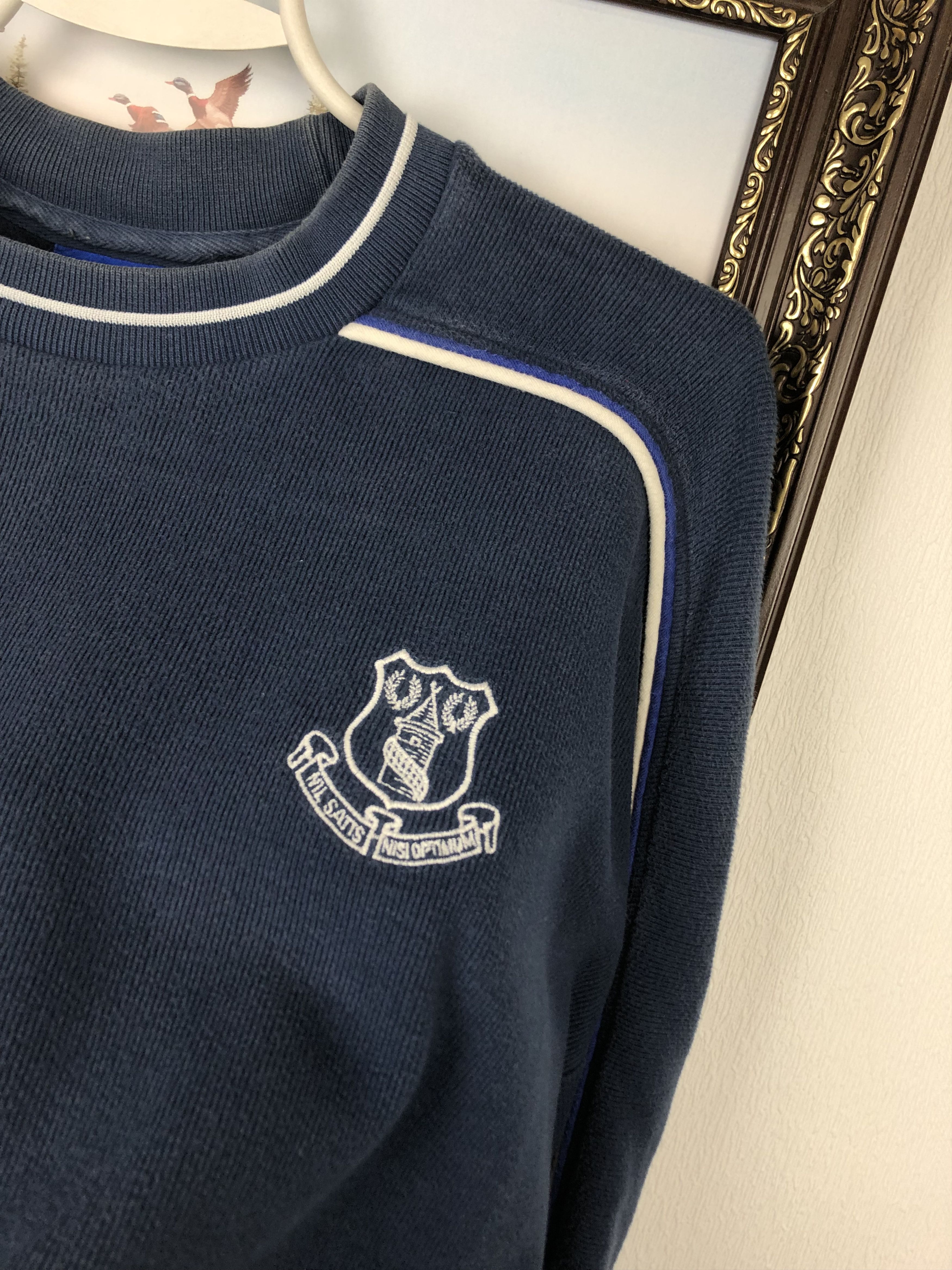 Umbro Vintage 90's Umbro Everton Football Sweatshirt Soccer Mens Size US L / EU 52-54 / 3 - 3 Thumbnail