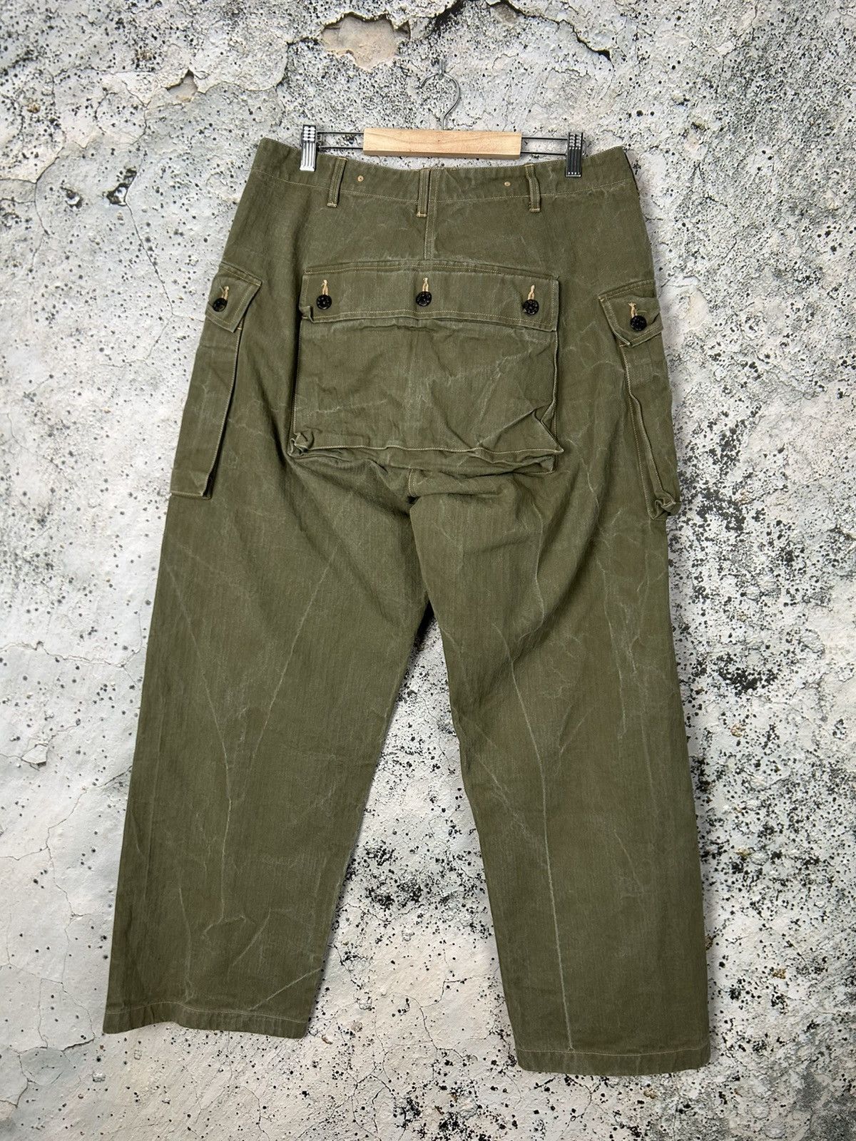 Buzz Rickson's Vintage Buzz Rickson & Co Military 90s Avantgarde Cargo Rare Size US 36 / EU 52 - 4 Thumbnail