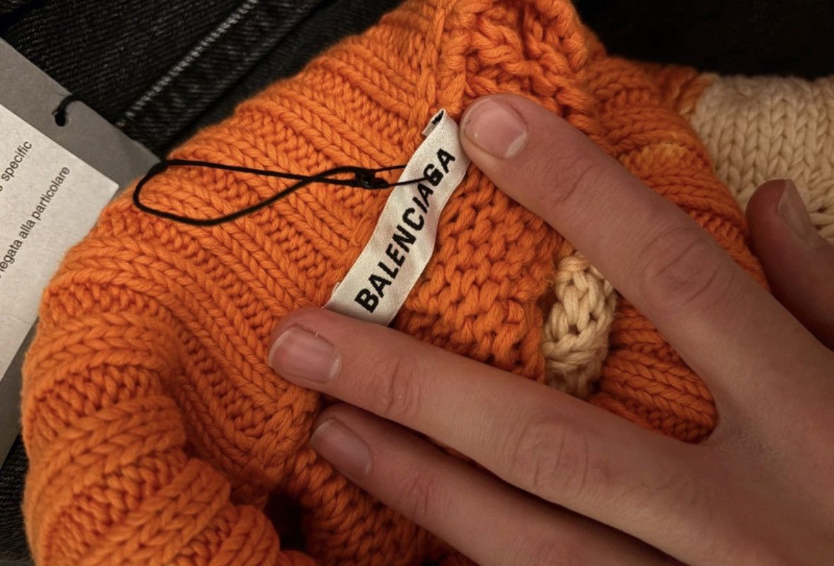 Balenciaga Bleached turtleneck Size US XS / EU 42 / 0 - 8 Thumbnail